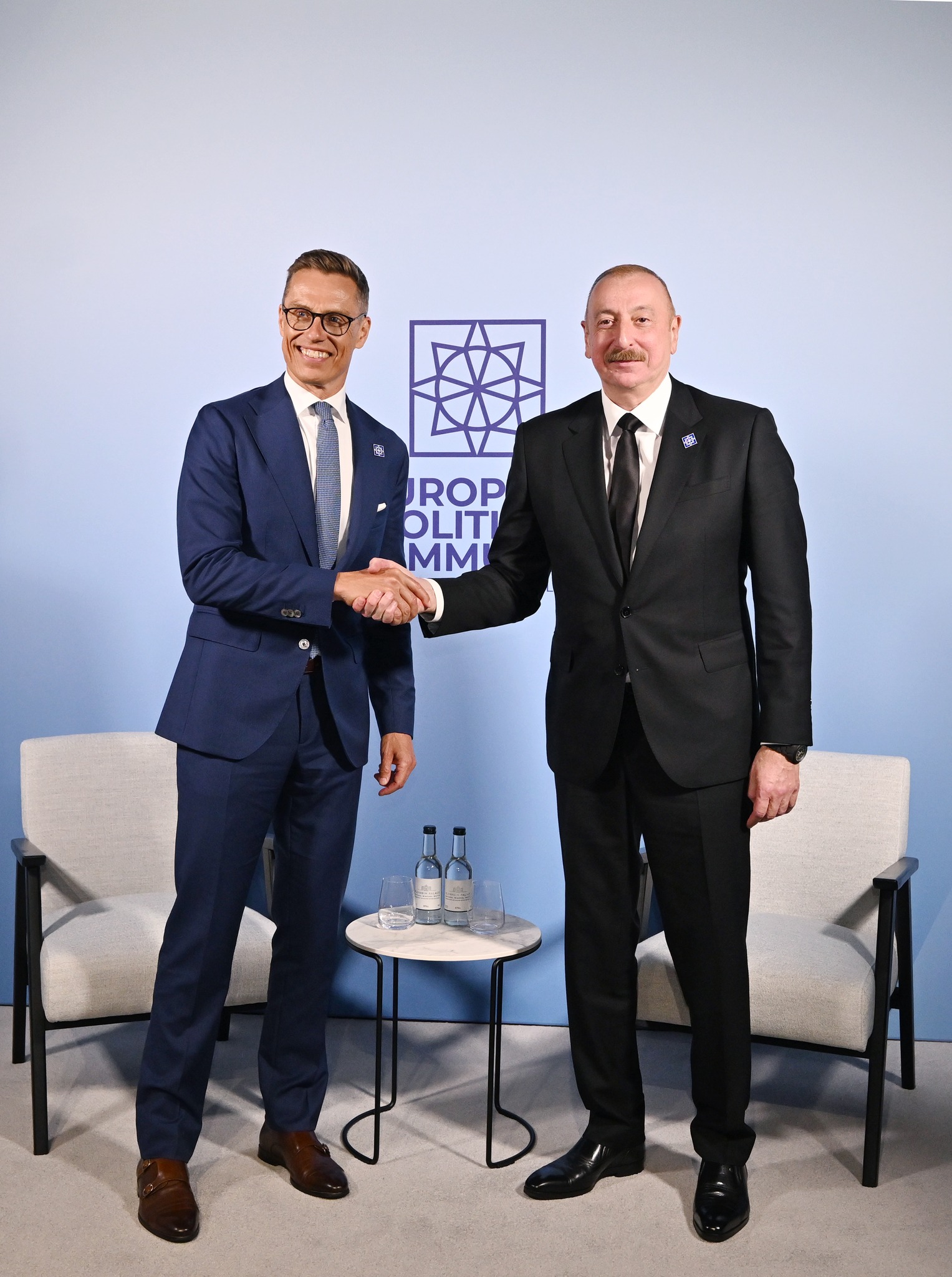 Ilham Aliyev met with President of Finland Alexander Stubb in Oxford 2024 03
