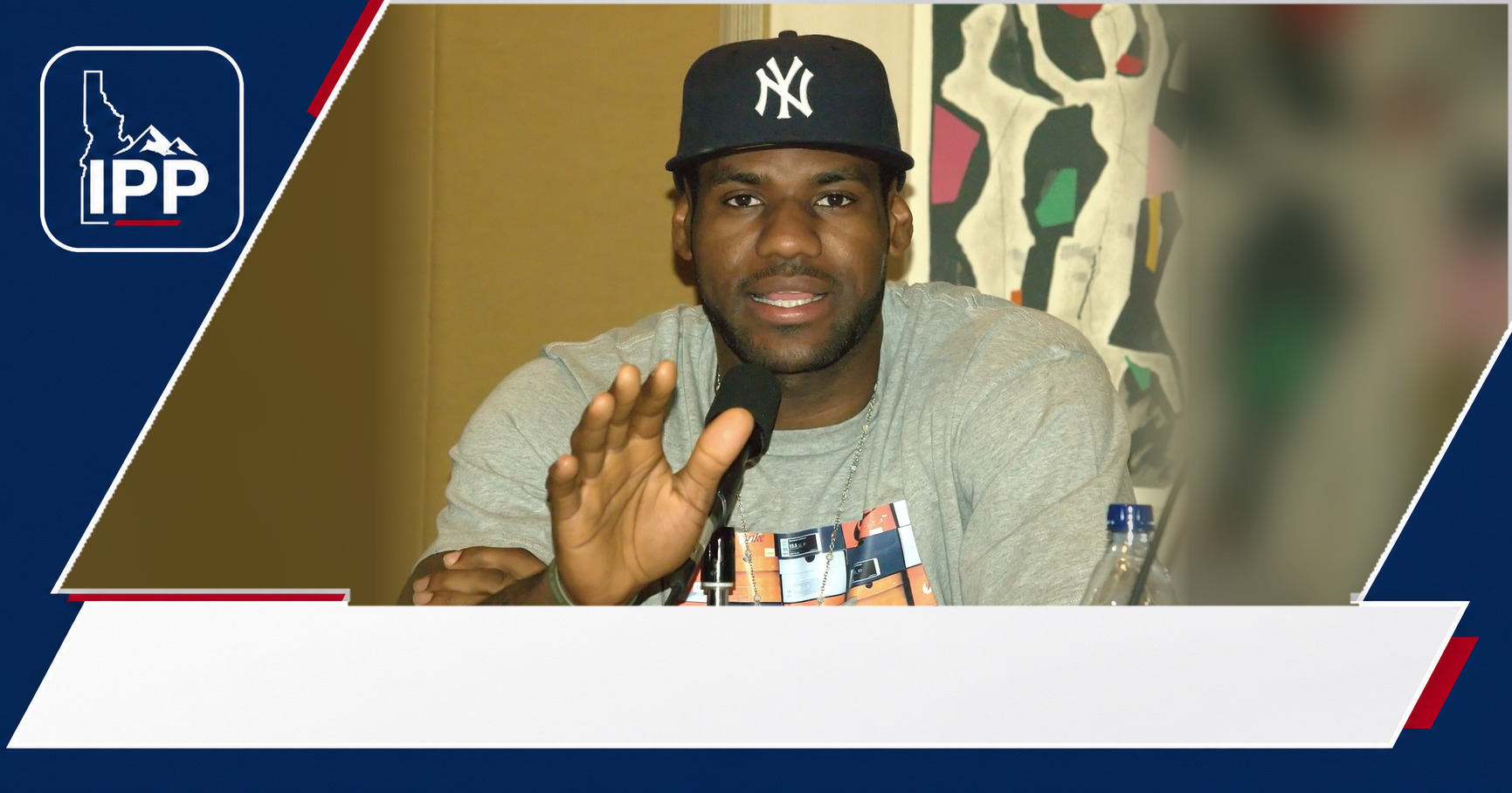 LeBron James featured editorial graphic