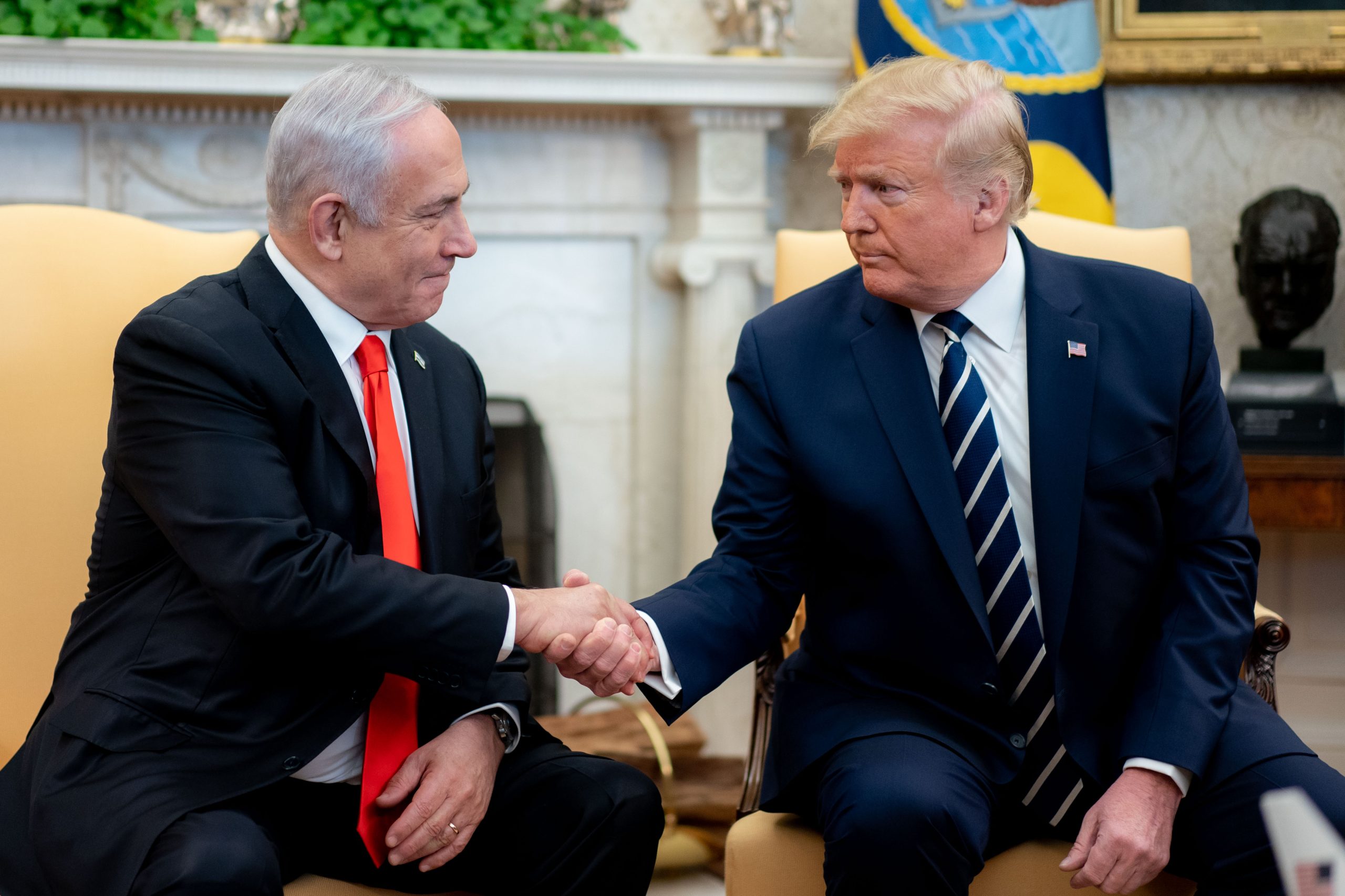 President Trump Meets with Israeli Prime Minister Benjamin Netanyahu