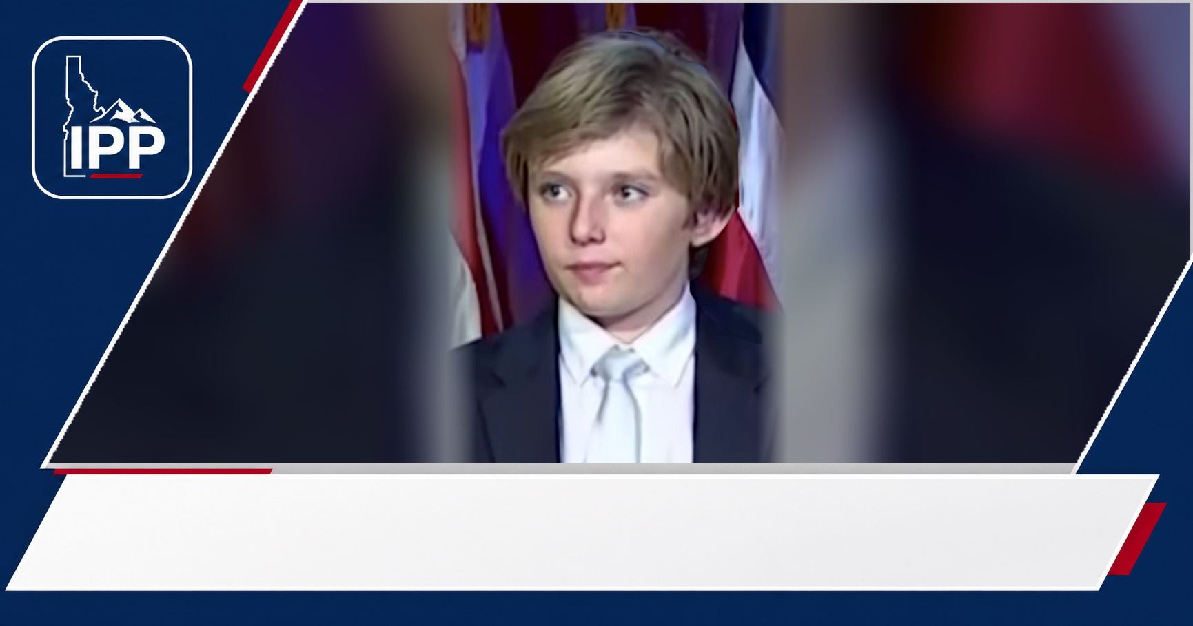 Barron Trump featured editorial graphic
