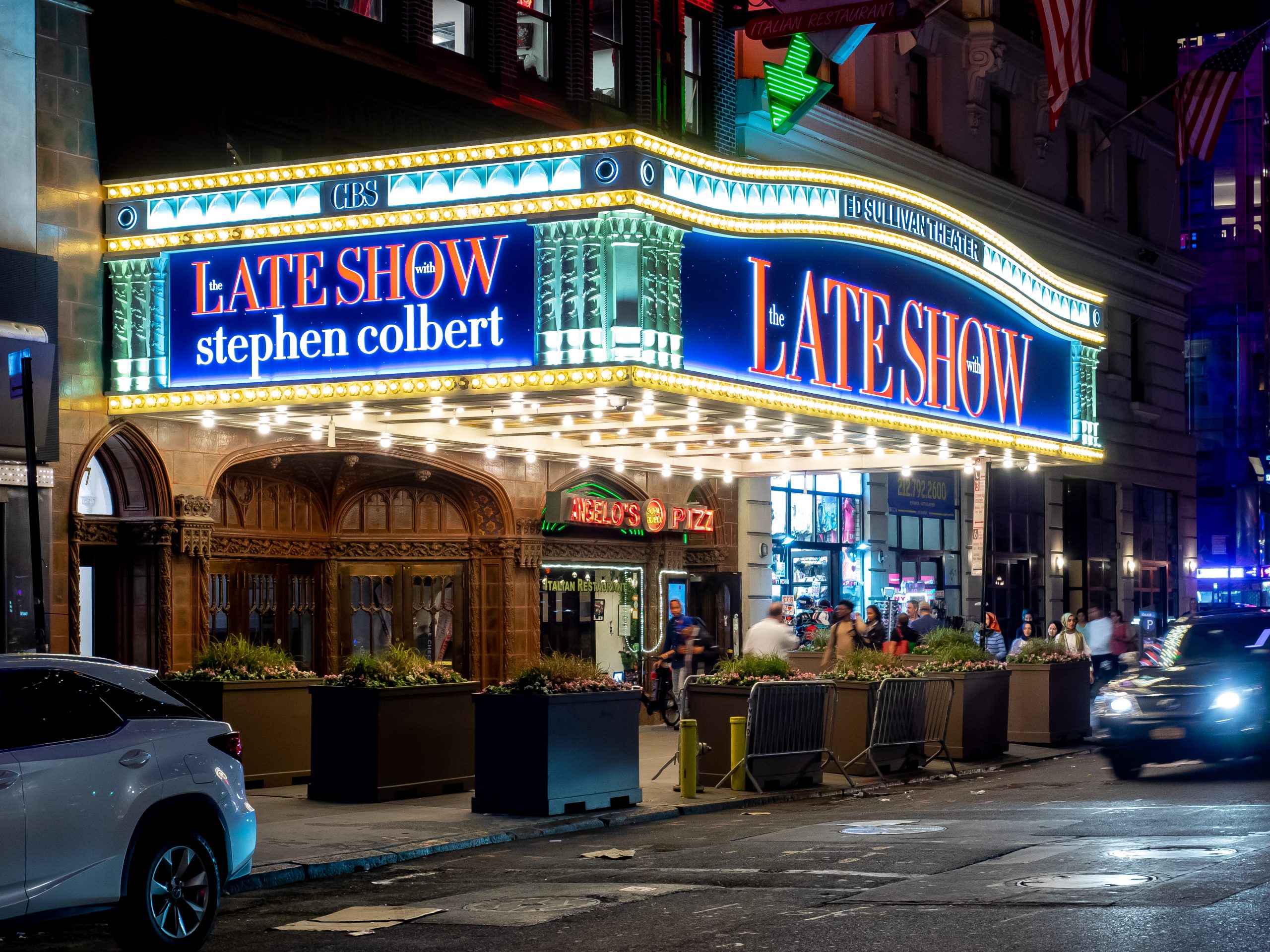 Late Show with Stephen Colbert Signage