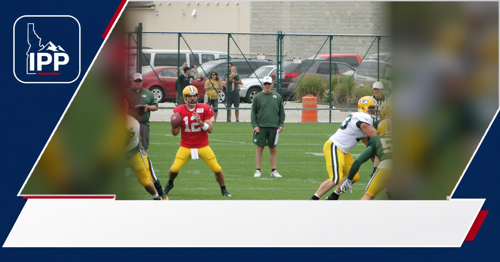 Aaron Rodgers featured editorial graphic