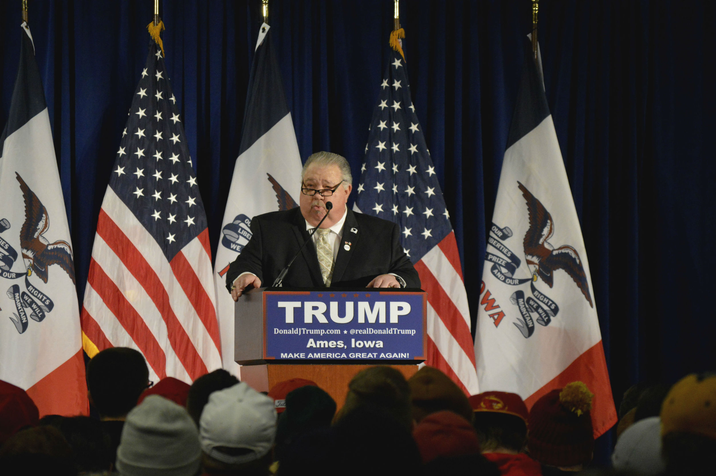 Trump event at ISU 1/19/2016
