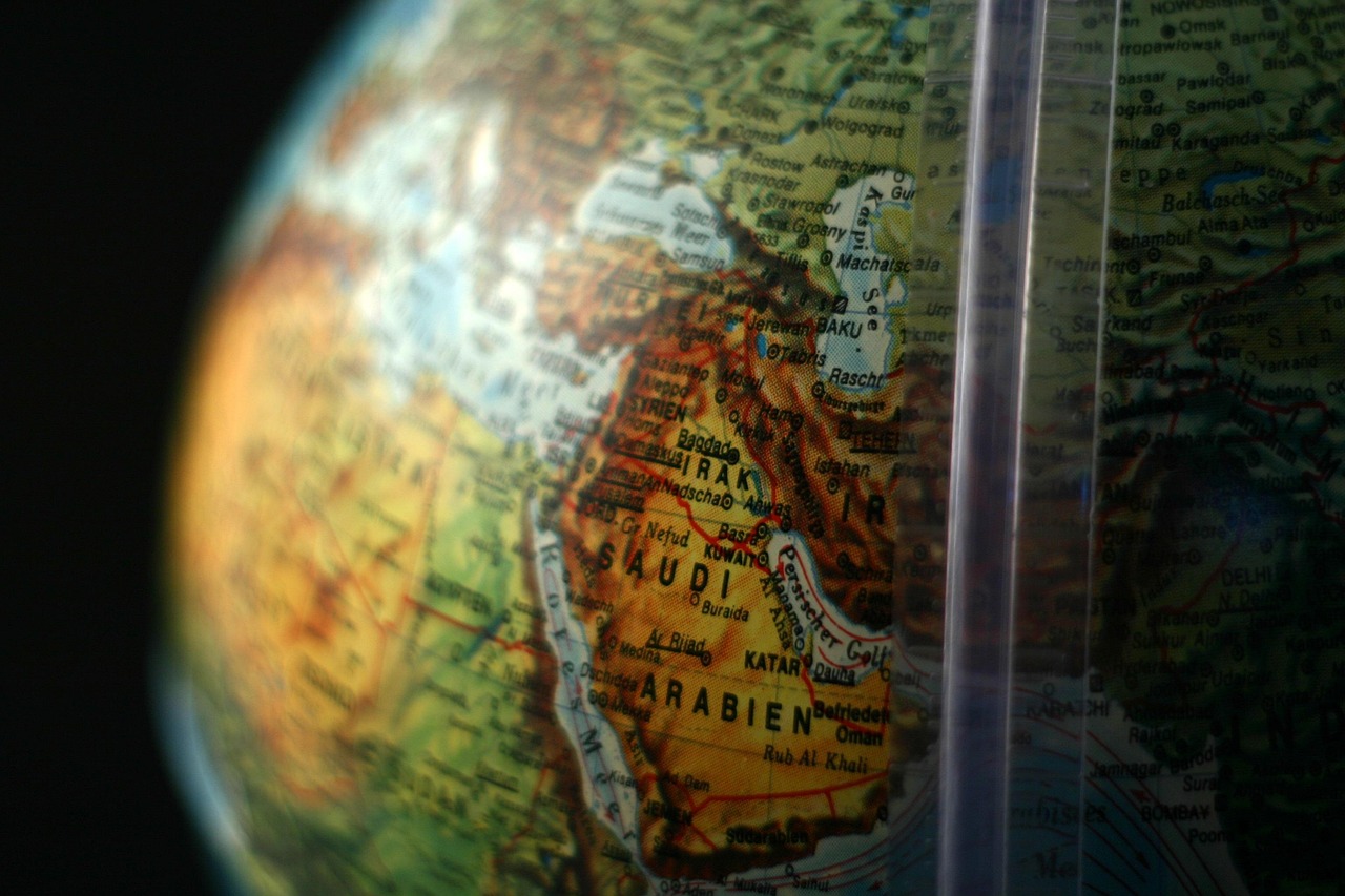 globe, east middle, middle east, world map, saudi arabia, continents, earth, world, globalization, global, map