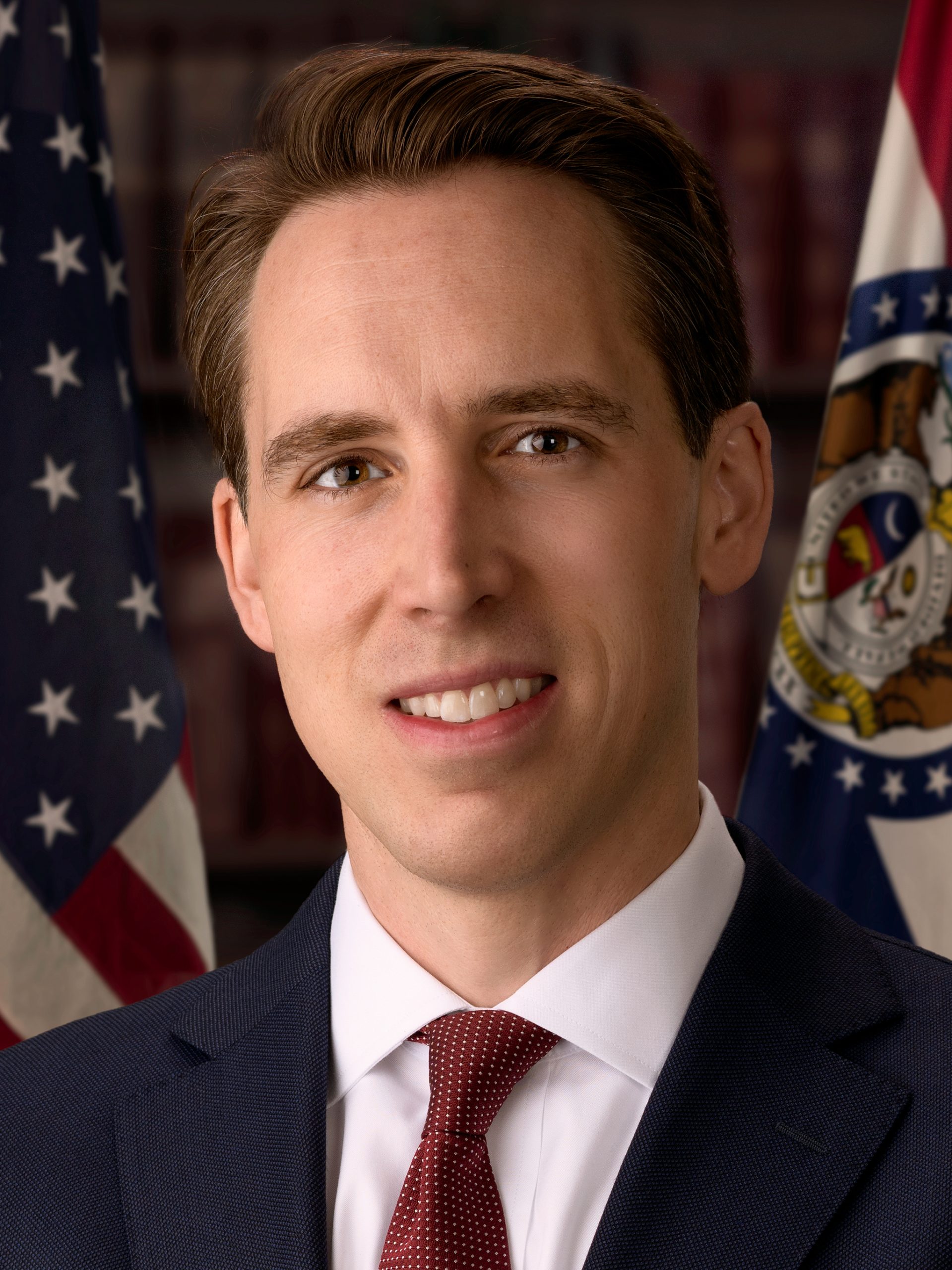 Josh Hawley, official portrait, 116th congress (cropped)