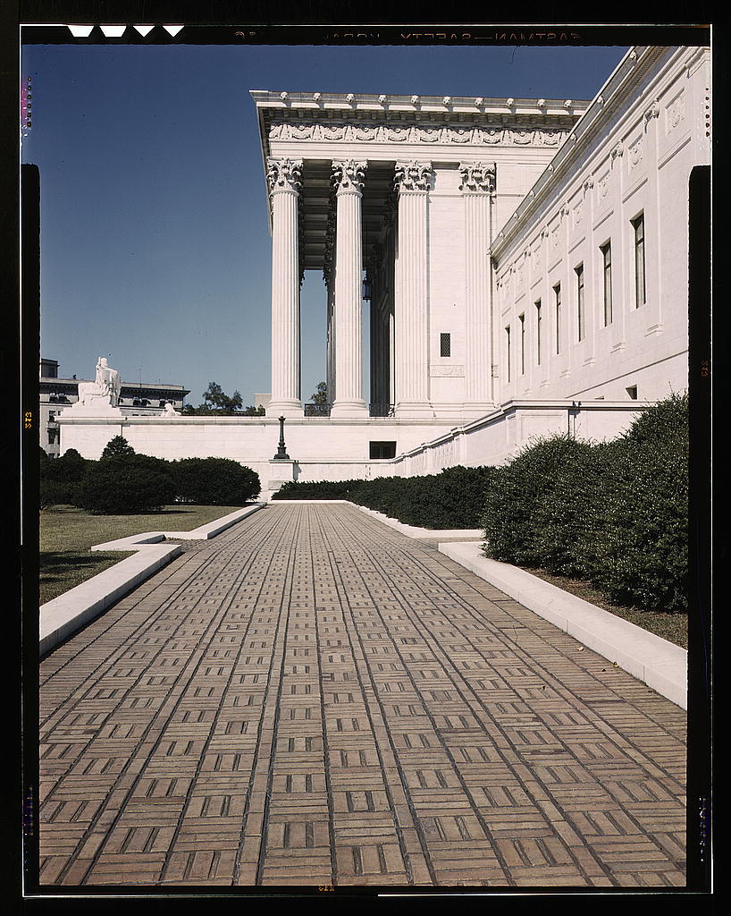 U.S. Supreme Court building, Washington, D.C. (LOC)
