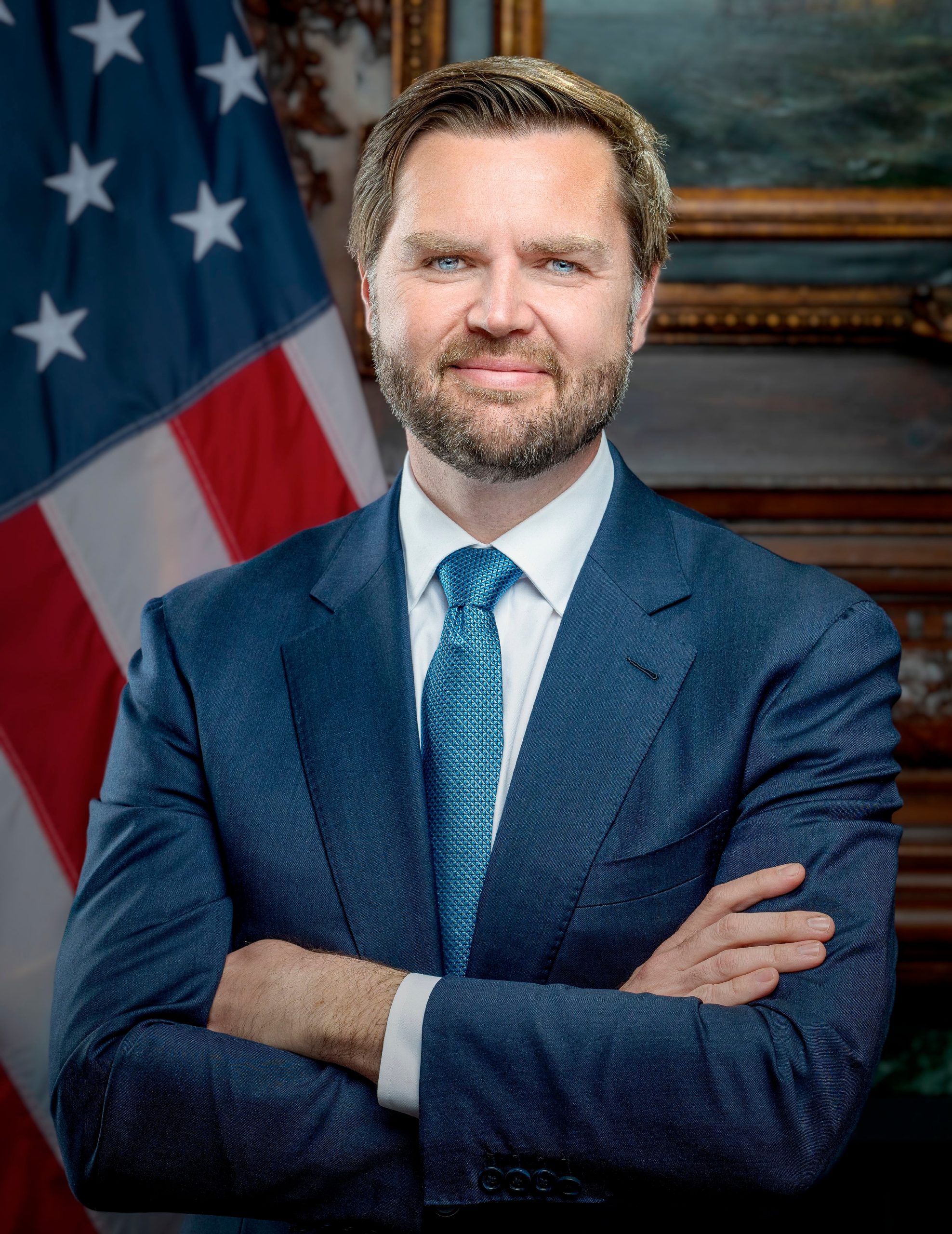 January 2025 Official Vice Presidential Portrait of JD Vance