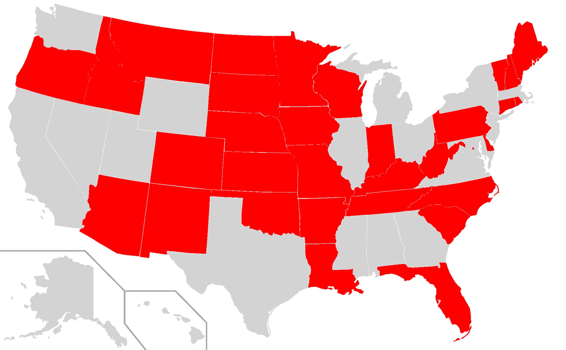 Powerball Map