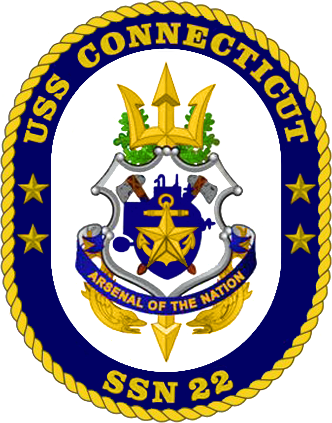 USS Connecticut (SSN 22) crest