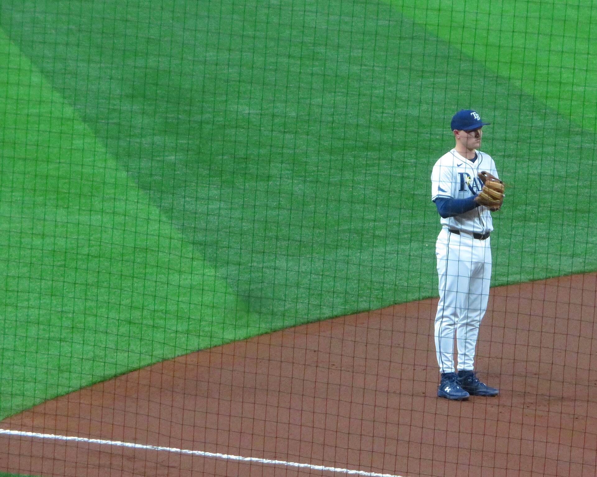 Curtis Mead, Texas Rangers 9, Tampa Bay Rays 3, Tropicana Field, St. Petersburg, Florida (53626534136)