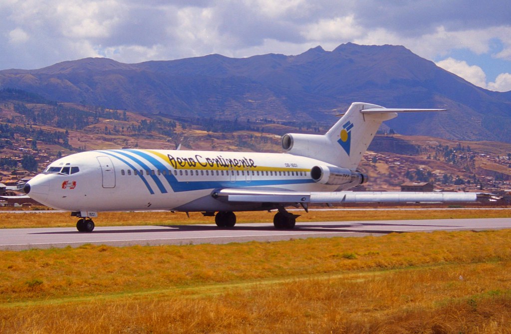 110by Aero Continente Boeing 727 51; OB 1601@CUZ;29.09.2000
