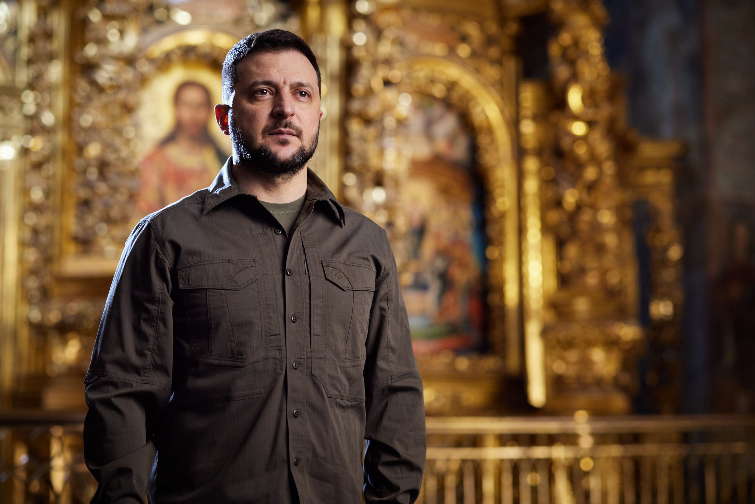 Easter congratulations by President of Ukraine Volodymyr Zelenskyy.