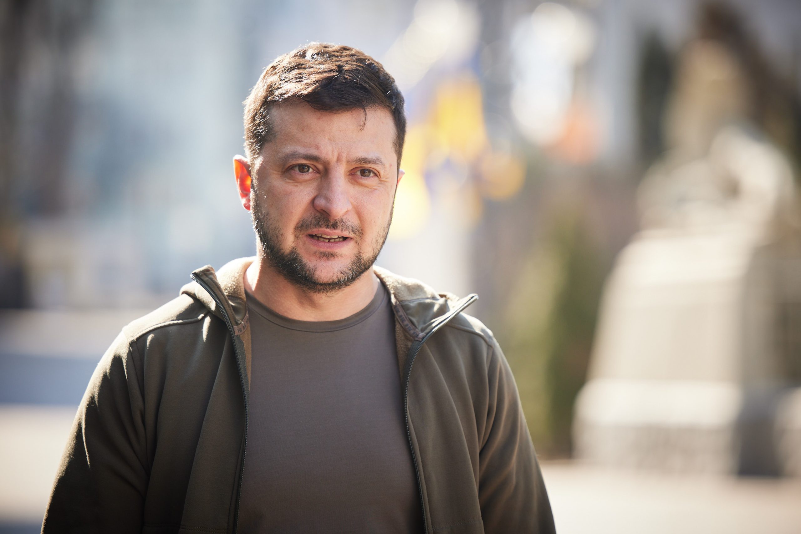 Today, volunteers are all those who feel a free call to defend Ukraine address by President Volodymyr Zelenskyy.