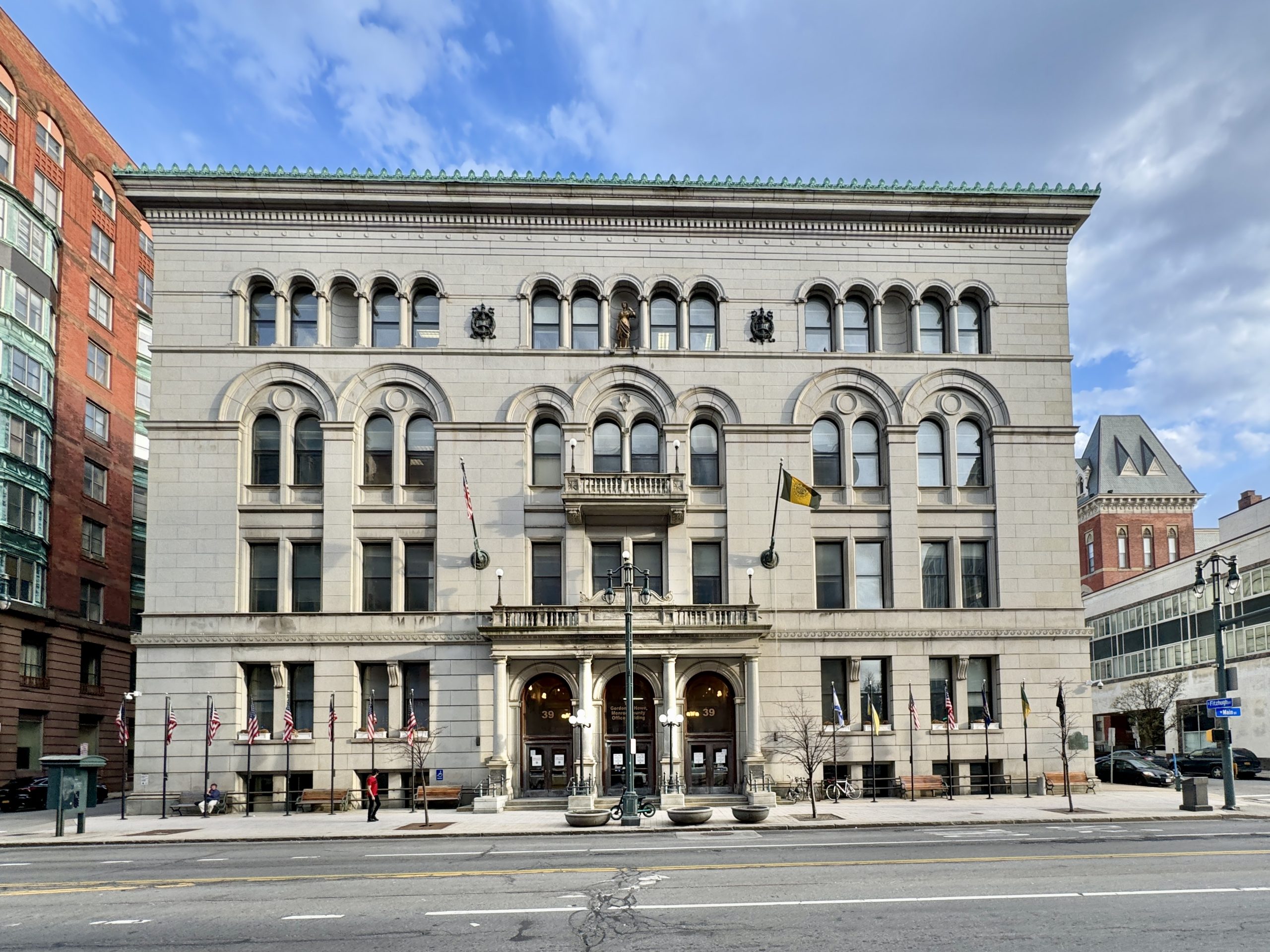 Gordon A. Howe Monroe County Office Building (Monroe County Courthouse), Main Street and Fitzhugh Street, Rochester, NY (54421030945)