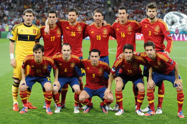 Spain national football team Euro 2012 final