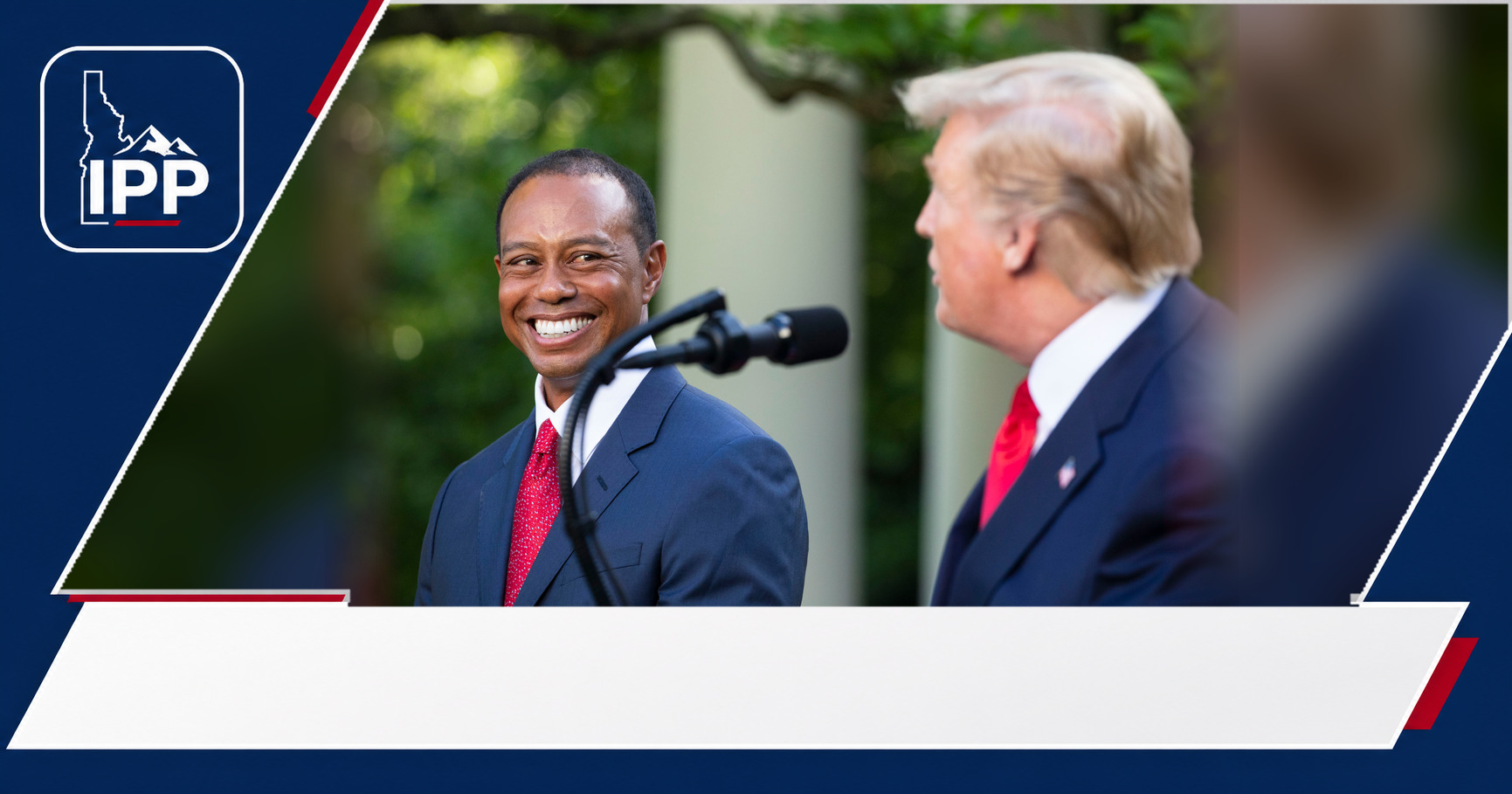 Tiger Woods featured editorial graphic