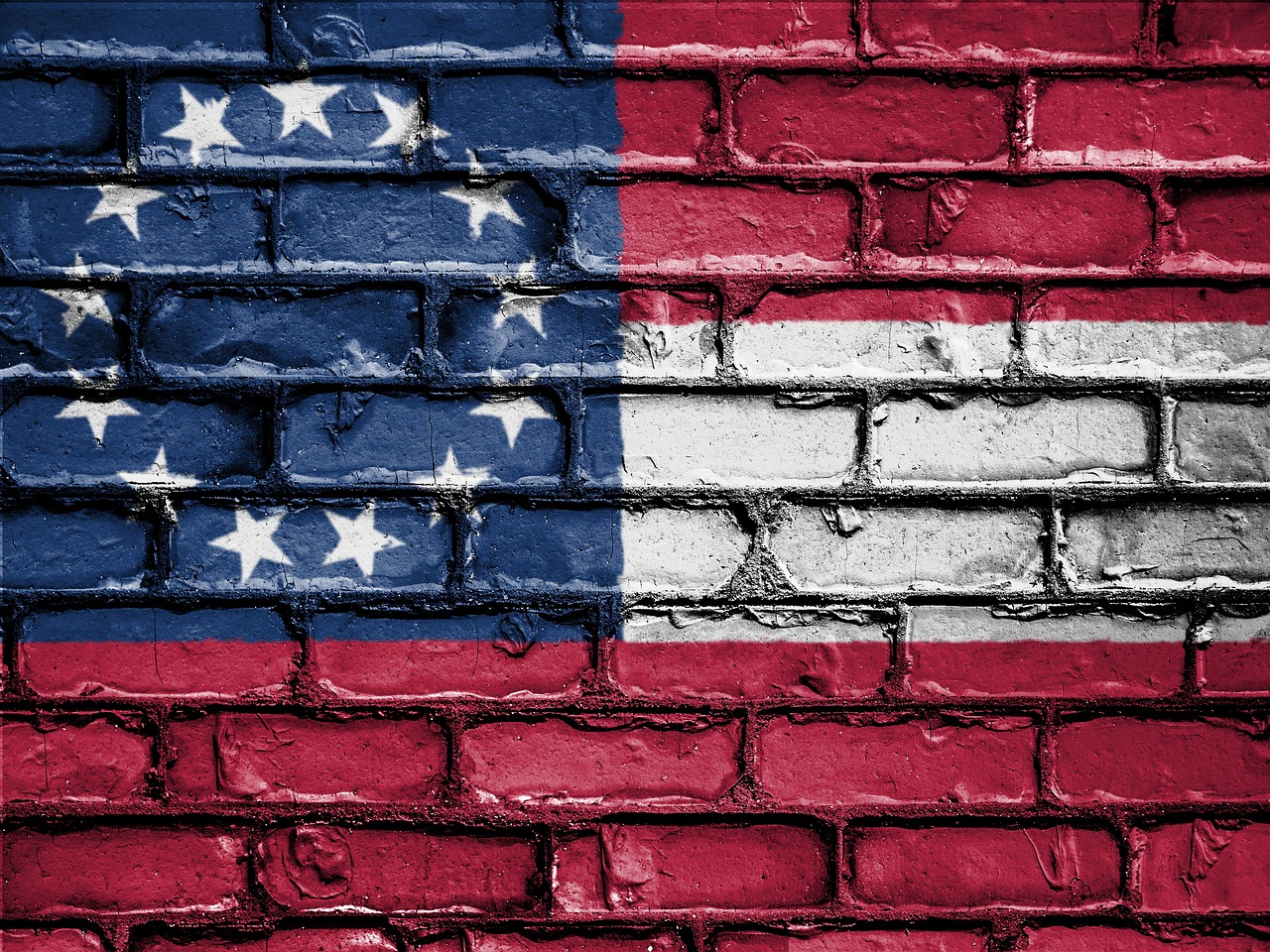 flag, banner, nation, emblem, country, national, patriotic, symbol, patriot, patriotism, wall, brick, bricks, confederate states of america, america, confederate, south, confederate, confederate, confederate, confederate, confederate