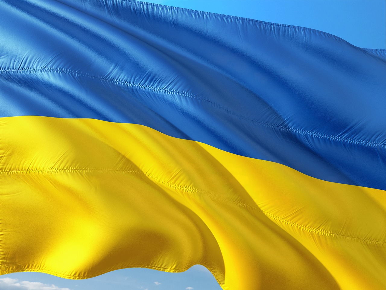 banner, flag, ukraine