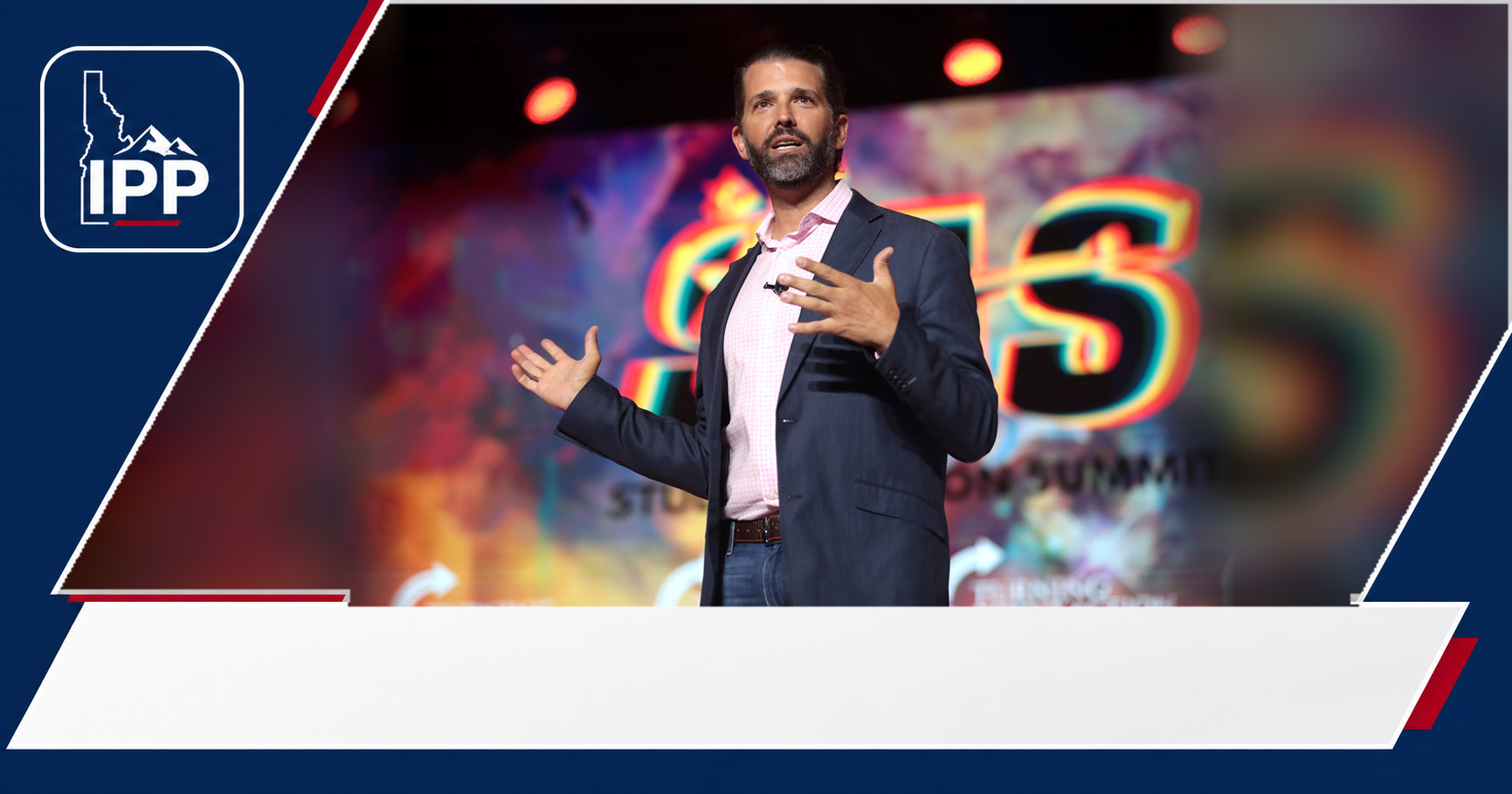 Donald Trump Jr. featured editorial graphic