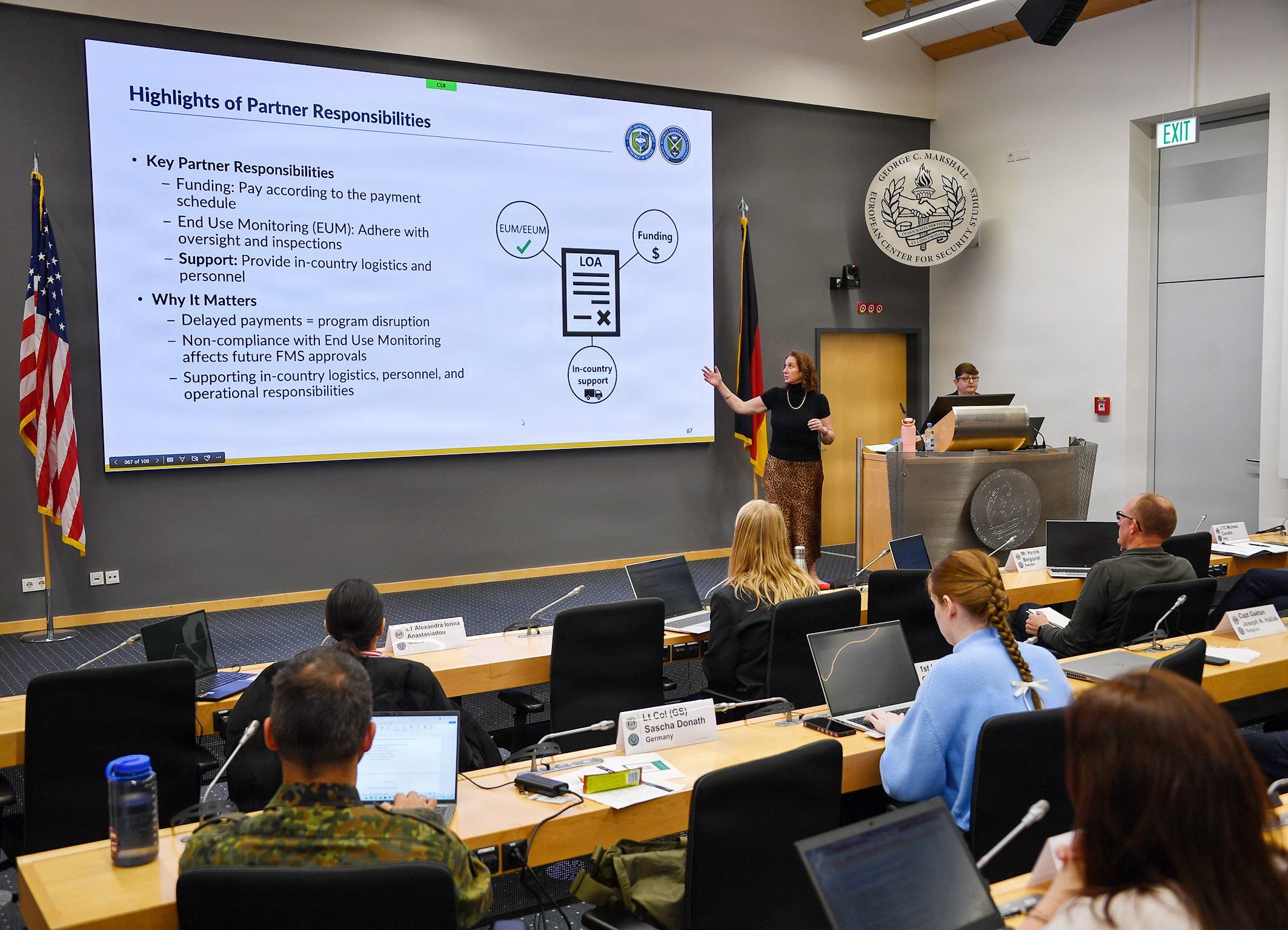 DSCU Concludes Inaugural ‘FMS for NATO Allies’ Course in Germany (9786222)