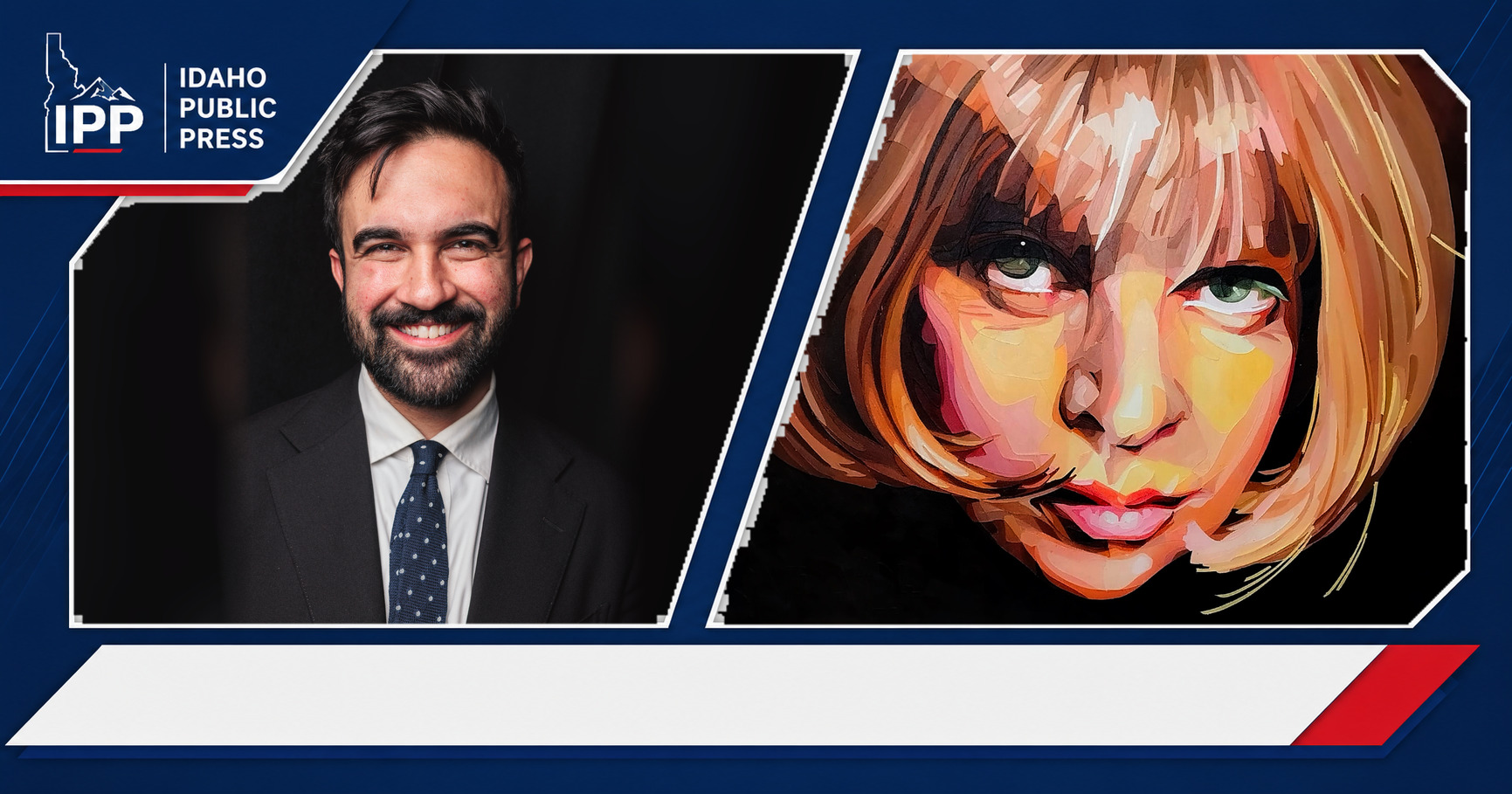 Zohran Mamdani and Anna Wintour featured editorial graphic