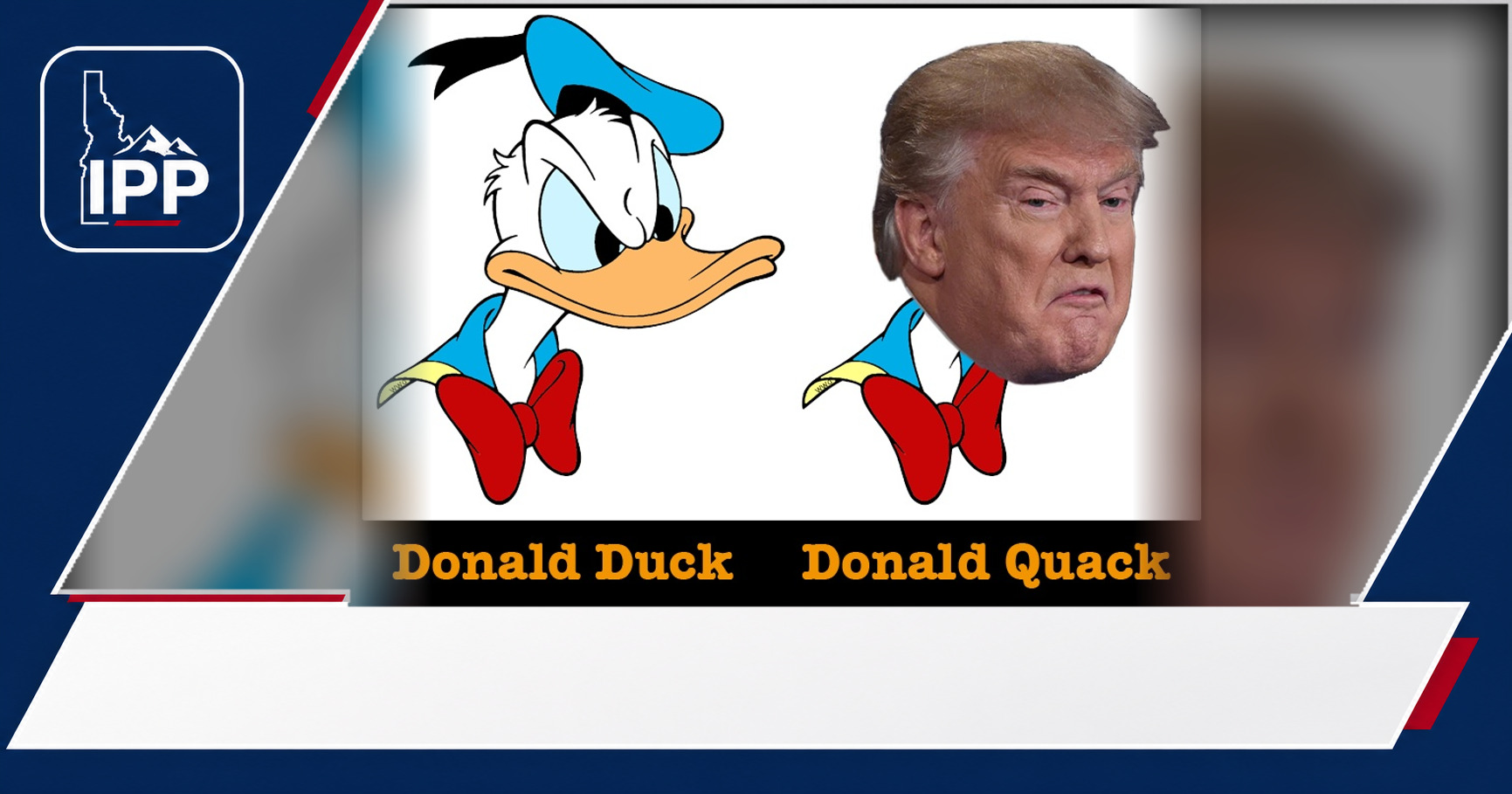 Donald Trump featured editorial graphic