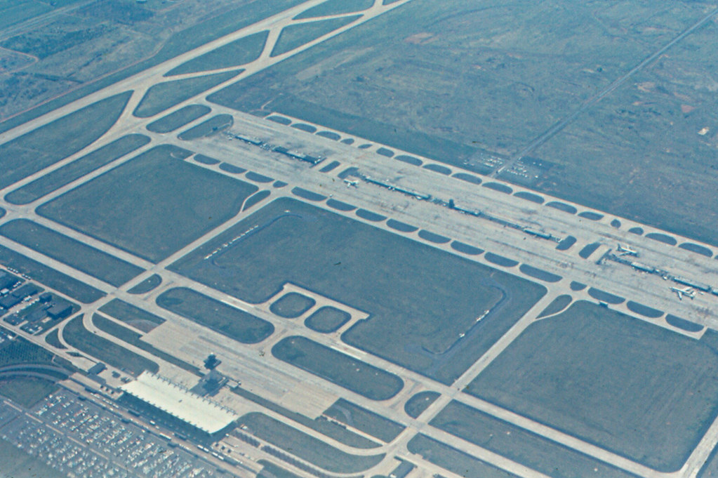 Dulles International Airport from Air