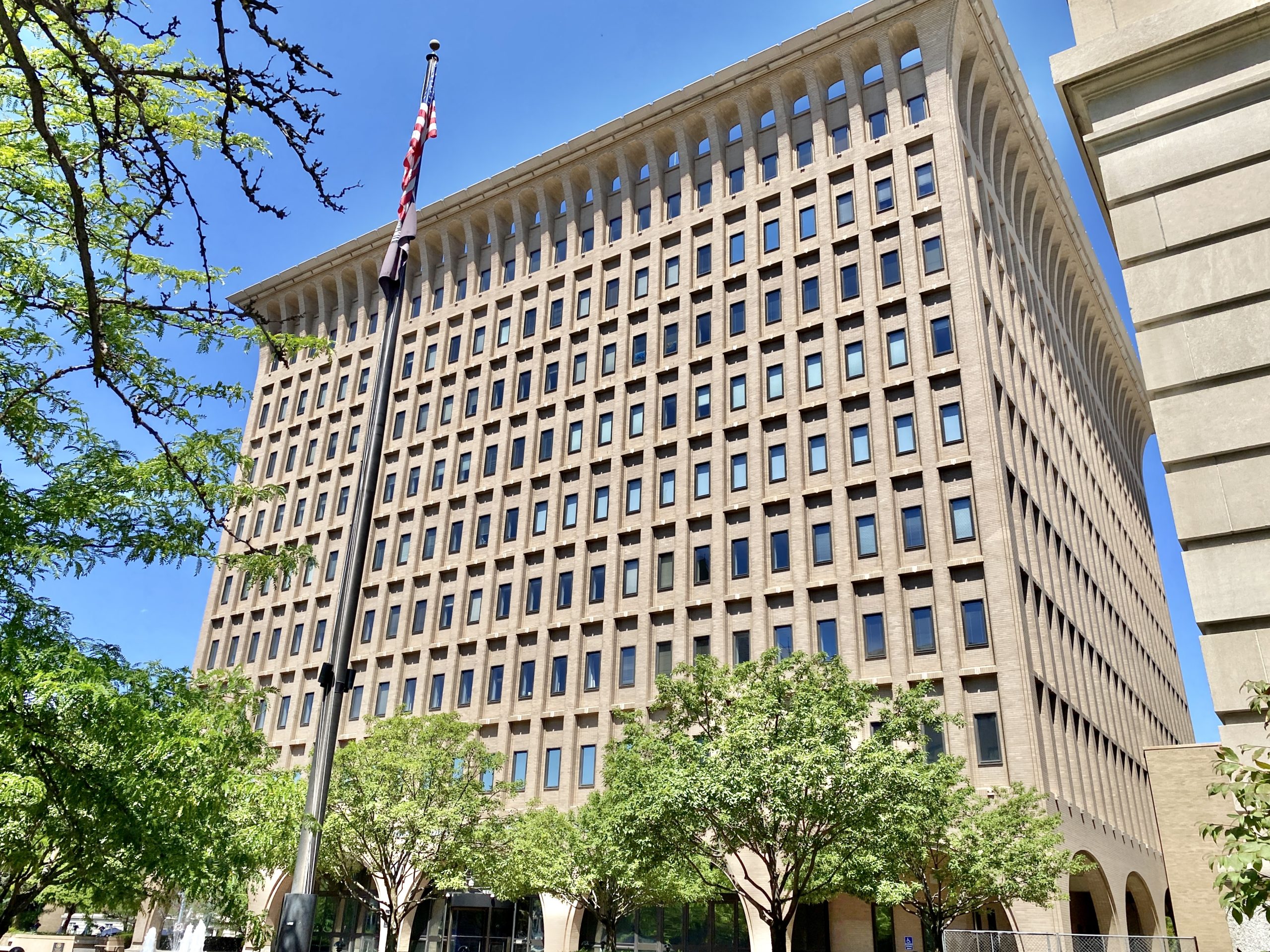 Thomas S. Foley United States Courthouse, Riverside Avenue and Monroe Street, Spokane, WA