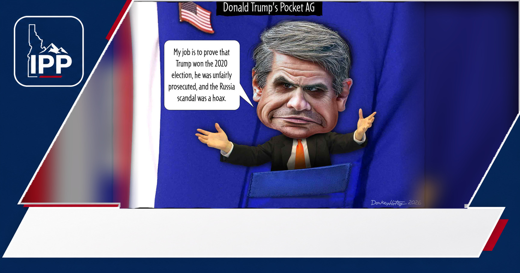 Todd Blanche featured editorial graphic