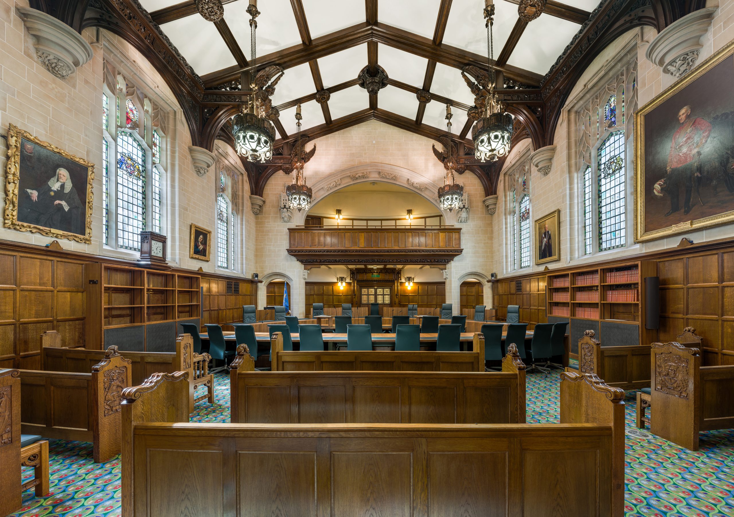 Supreme Court of the United Kingdom, Court 1 Interior, London, UK Diliff