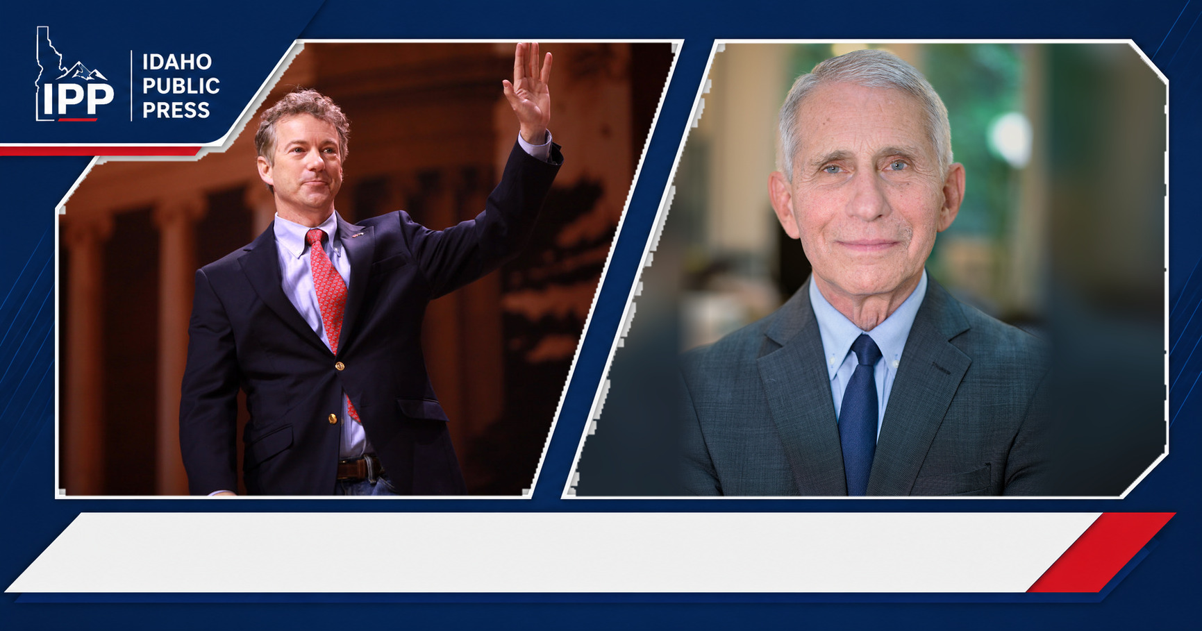 Rand Paul and Anthony Fauci featured editorial graphic