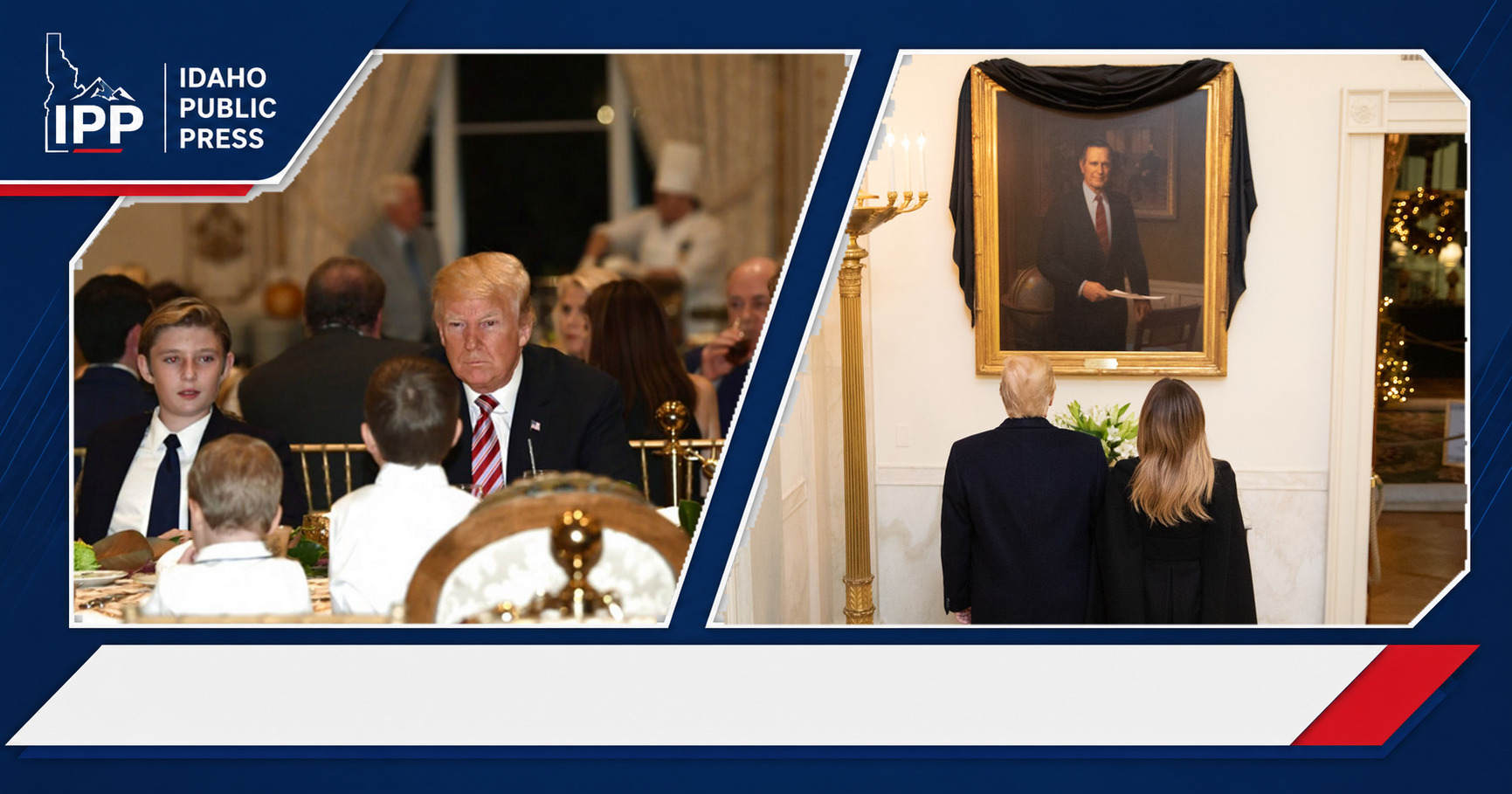 Barron Trump and Melania Trump featured editorial graphic