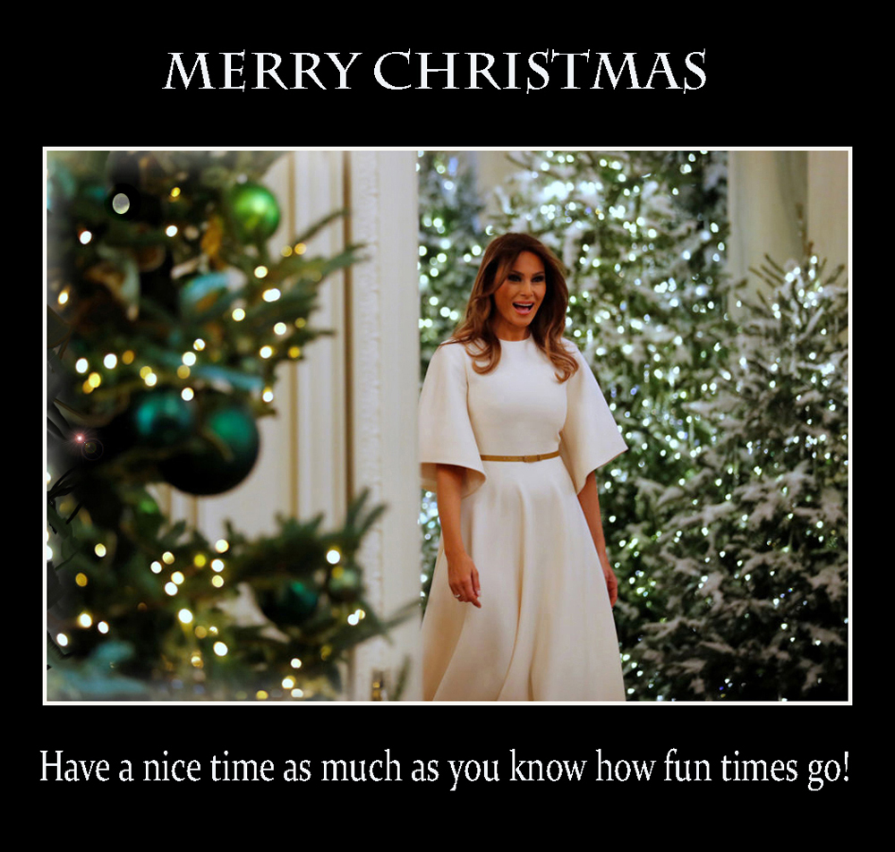 Christmas Melania Trump