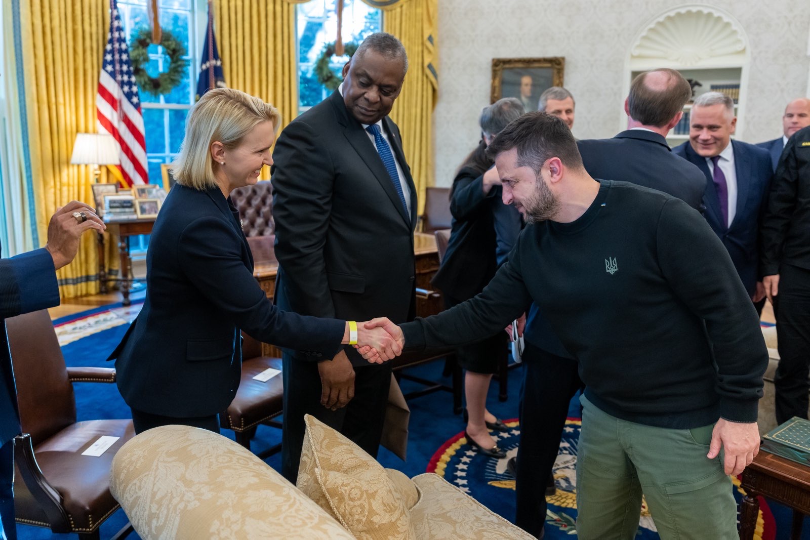 President Joseph Biden hosted Ukraine’s President Volodymyr Zelenskyy at the White House on December 12–13, 2023 3