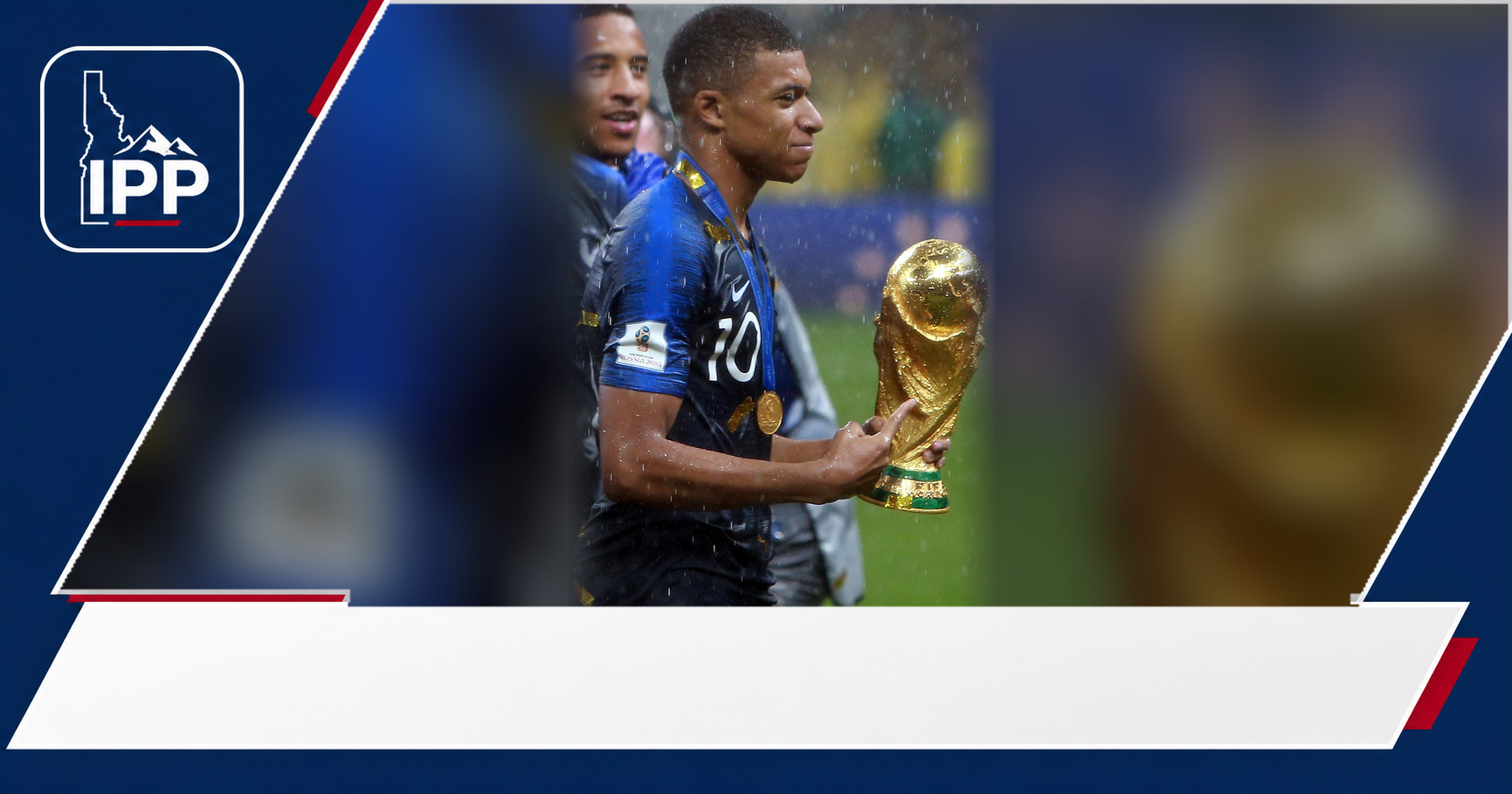 Kylian Mbappé featured editorial graphic