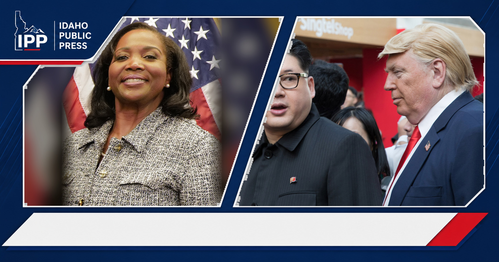 Lisa D. Cook and Donald Trump featured editorial graphic