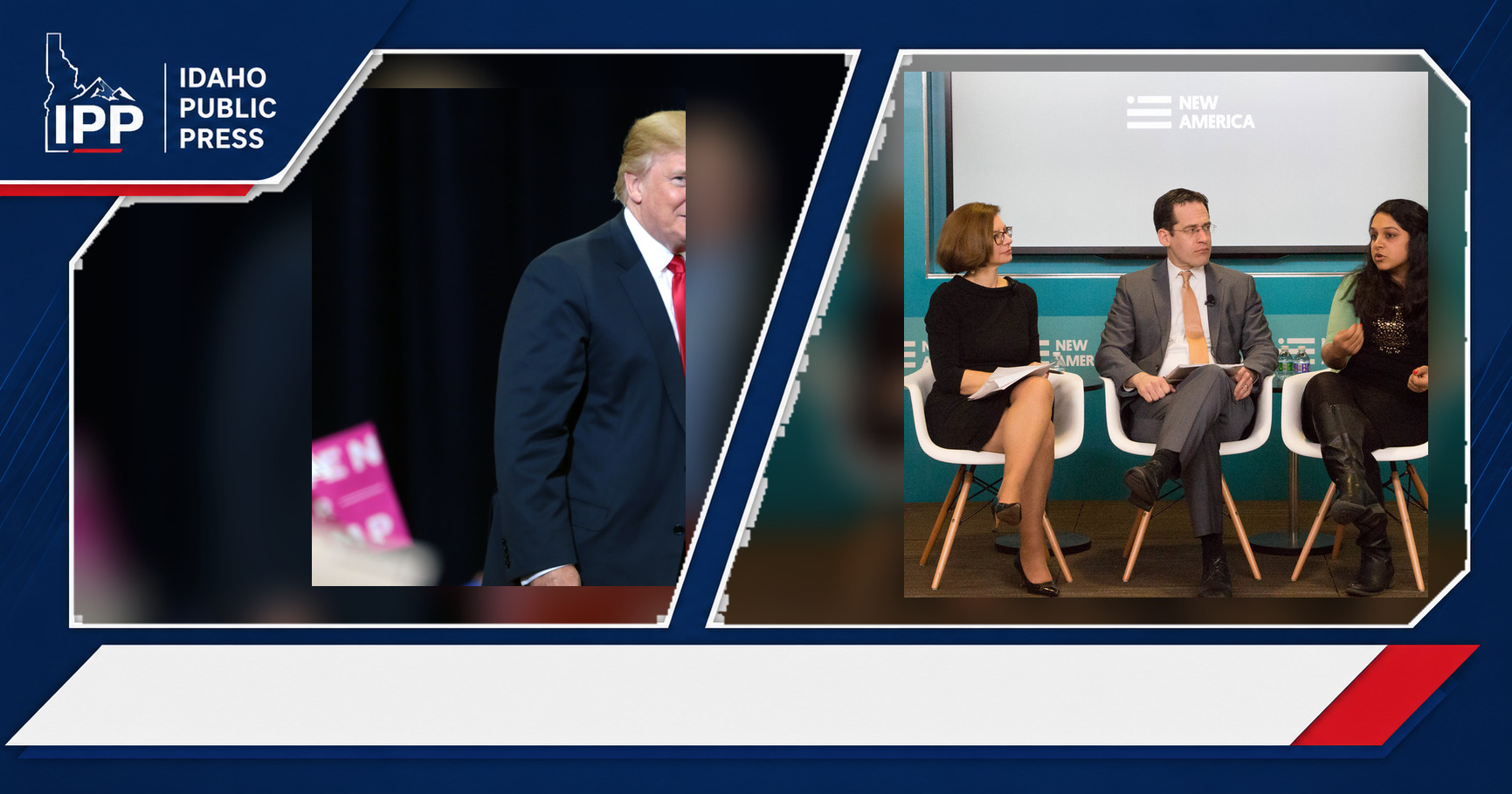 Donald Trump and Trump administration featured editorial graphic