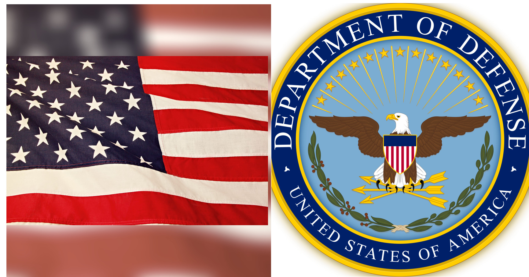 Stars and Stripes and Pentagon featured editorial graphic