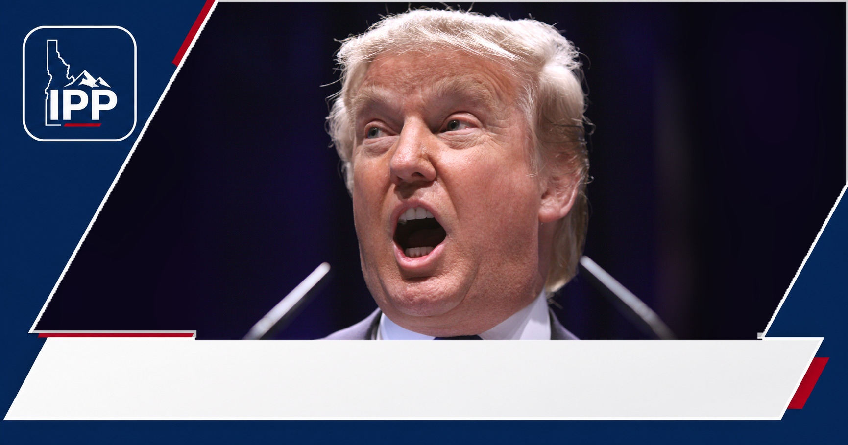 Donald Trump featured editorial graphic