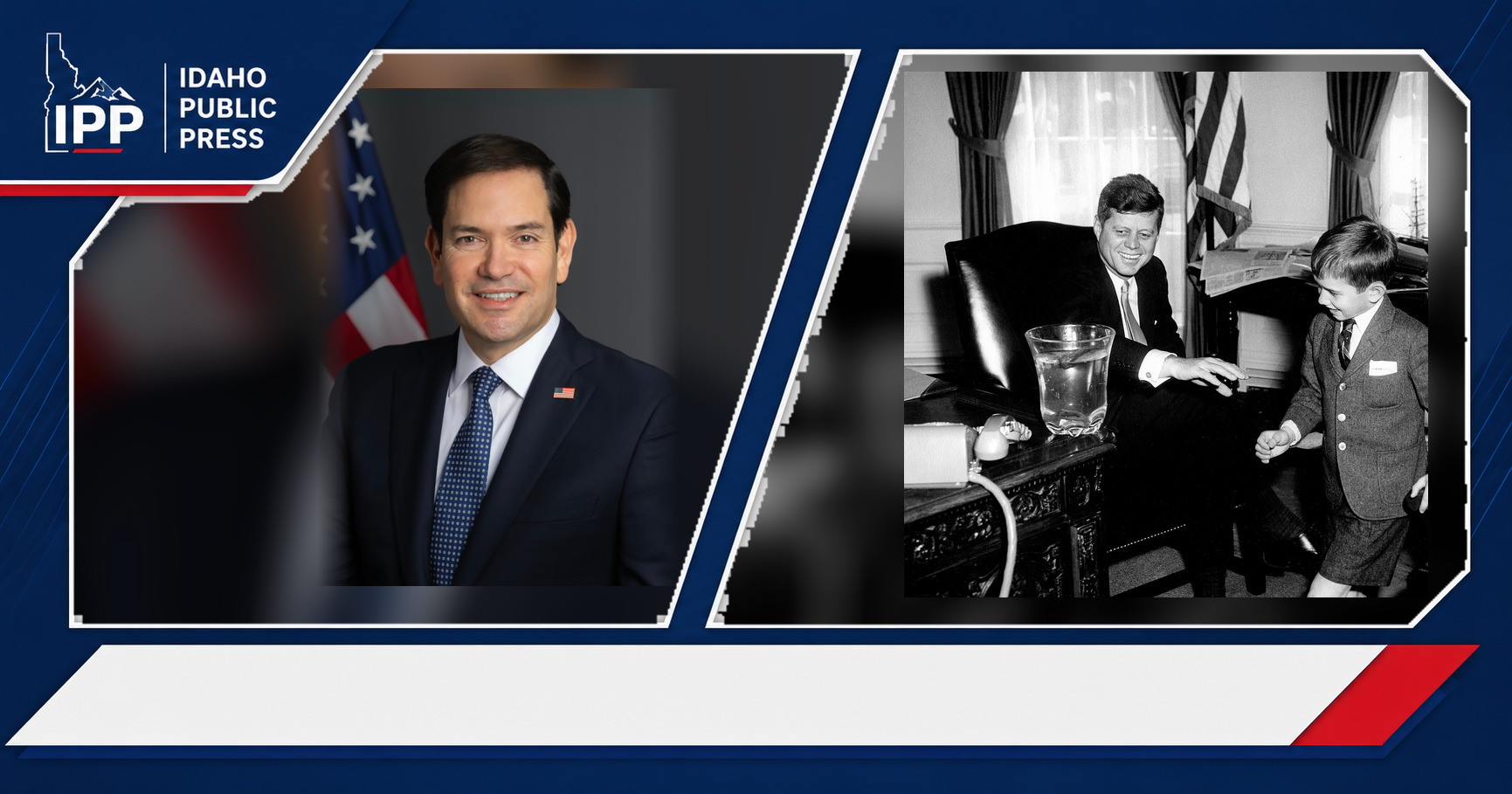 Marco Rubio and Robert F. Kennedy Jr. featured editorial graphic