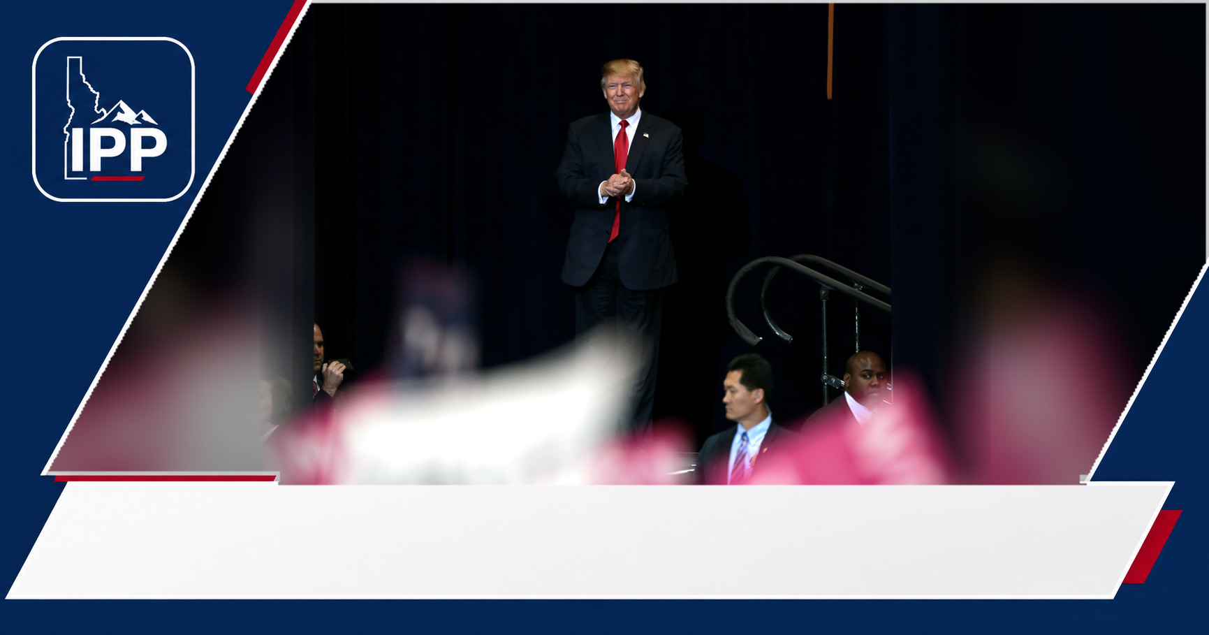 Donald Trump featured editorial graphic