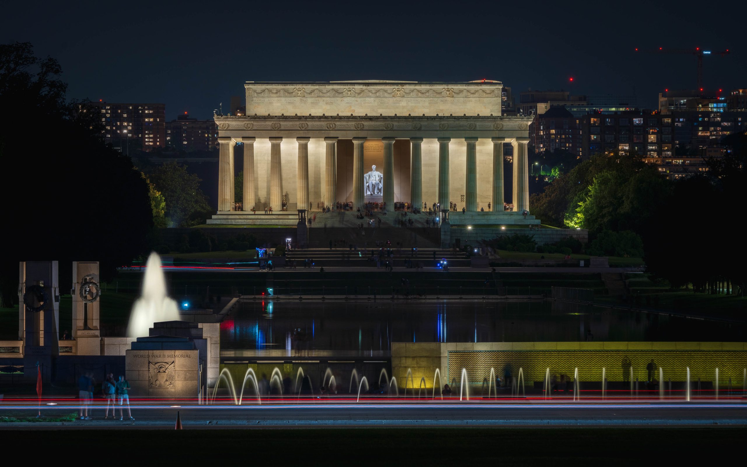 Lincoln Memorial Aglow
