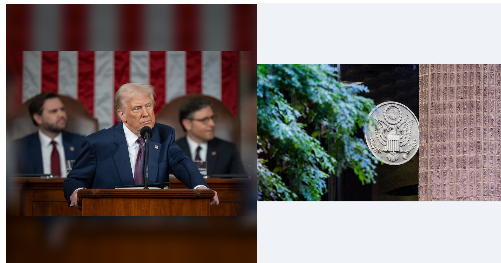 Trump and Supreme Court of the United States featured editorial graphic