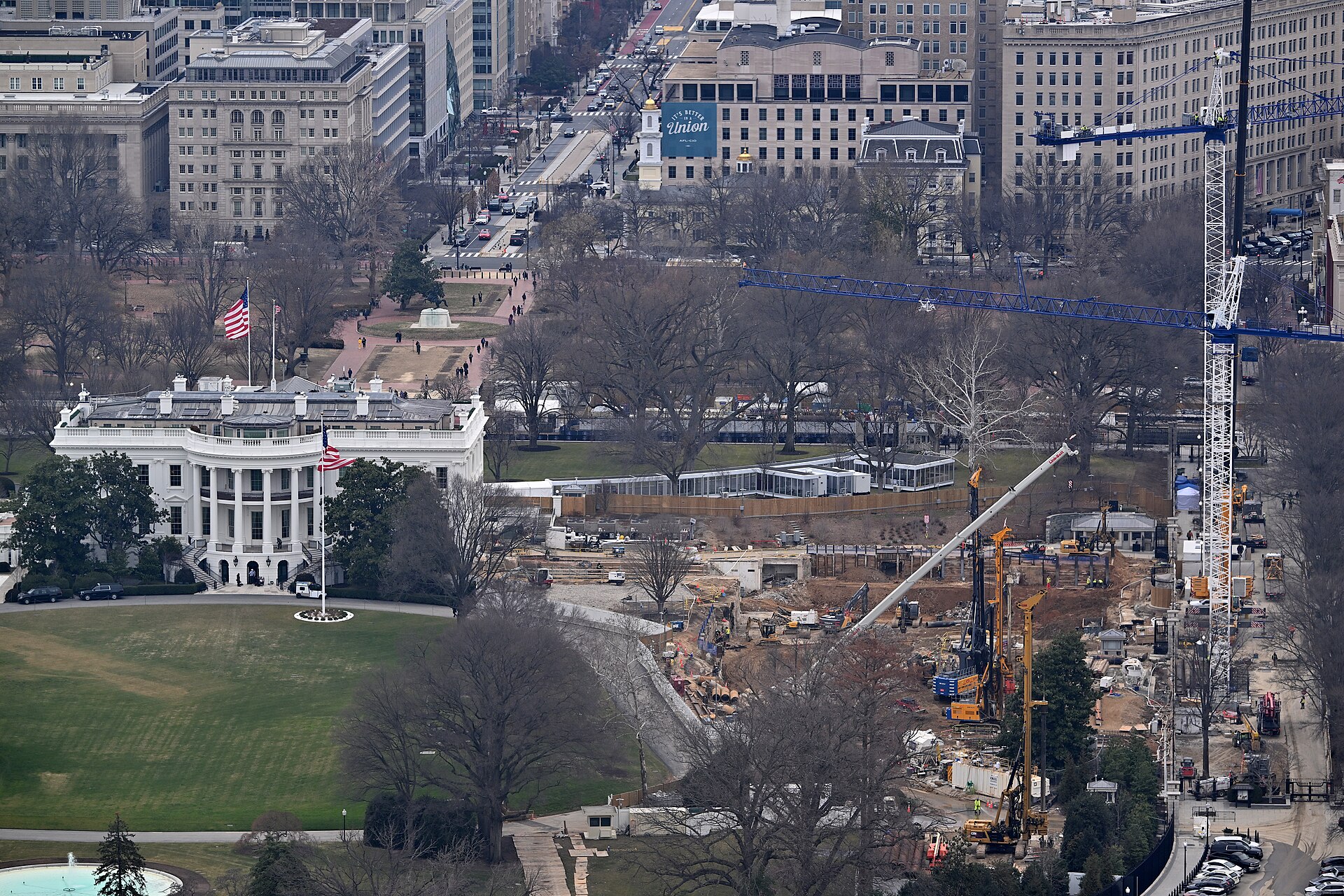 2026 01 14 White House and Ballroom Construction Washington DC 13 20 50