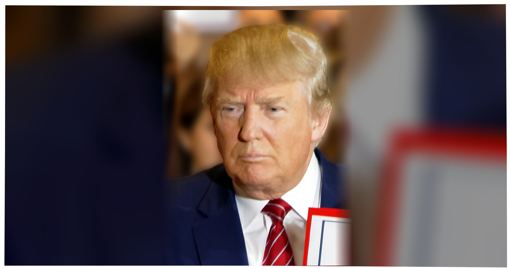 Donald Trump featured editorial graphic