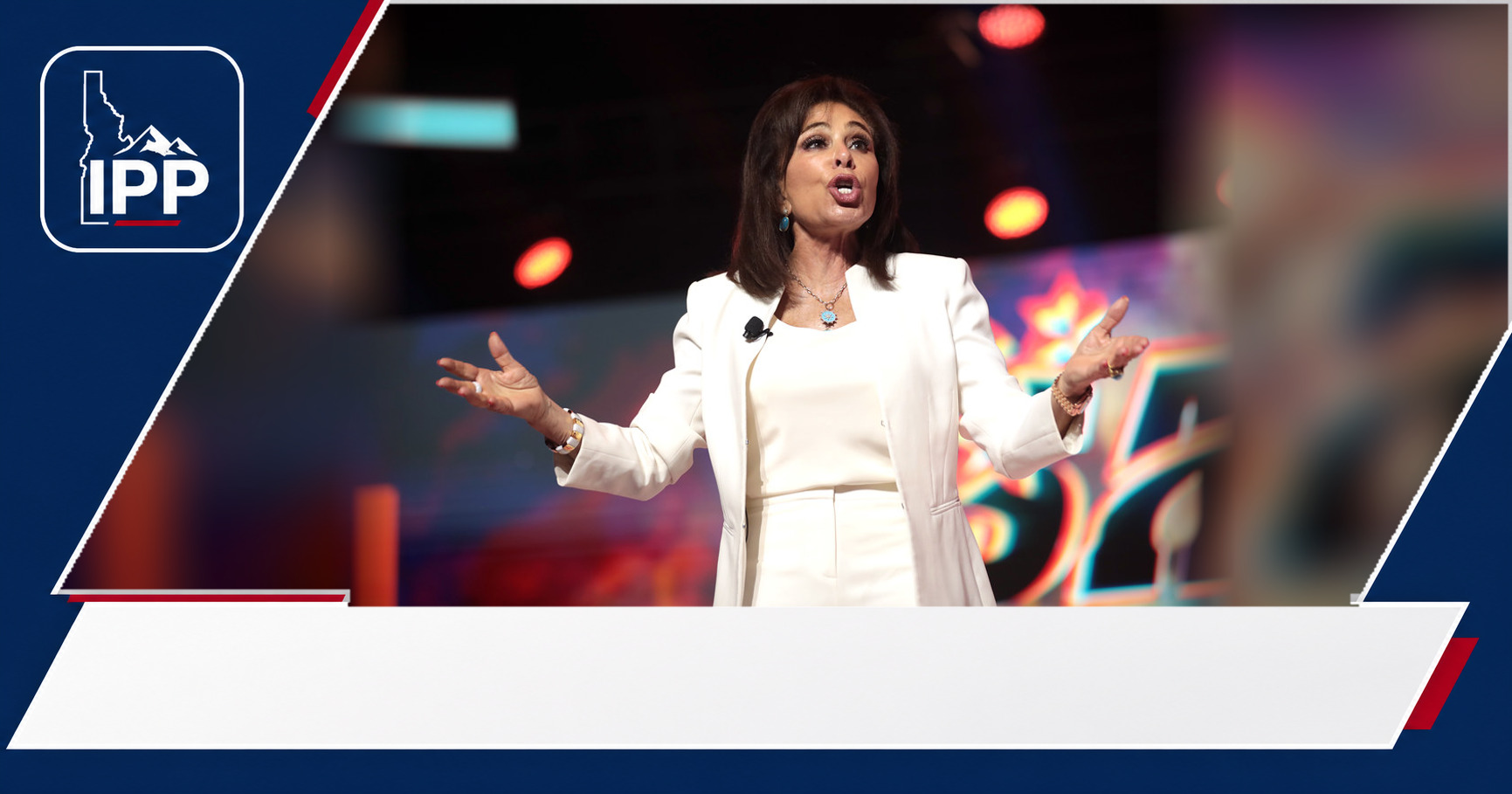 Jeanine Pirro featured editorial graphic