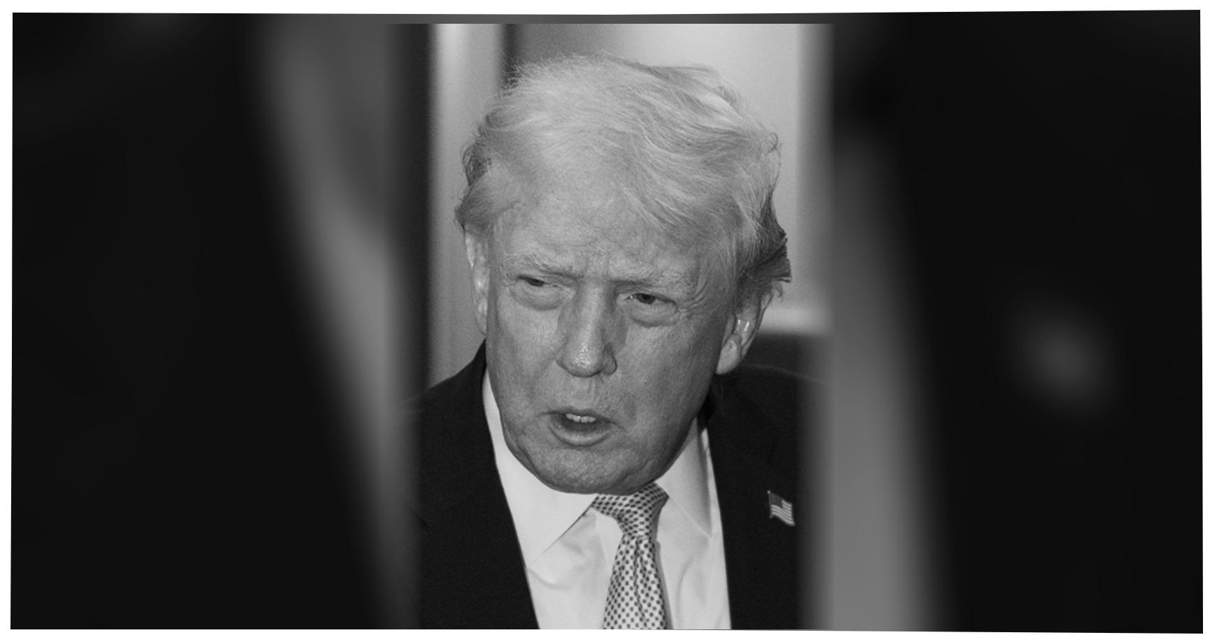 Donald Trump featured editorial graphic