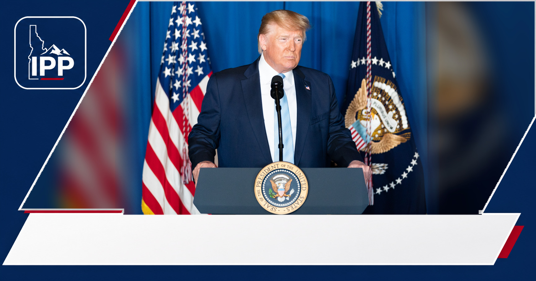 Donald Trump featured editorial graphic