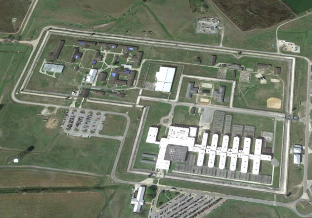 Florida State Prison Florida Overhead View