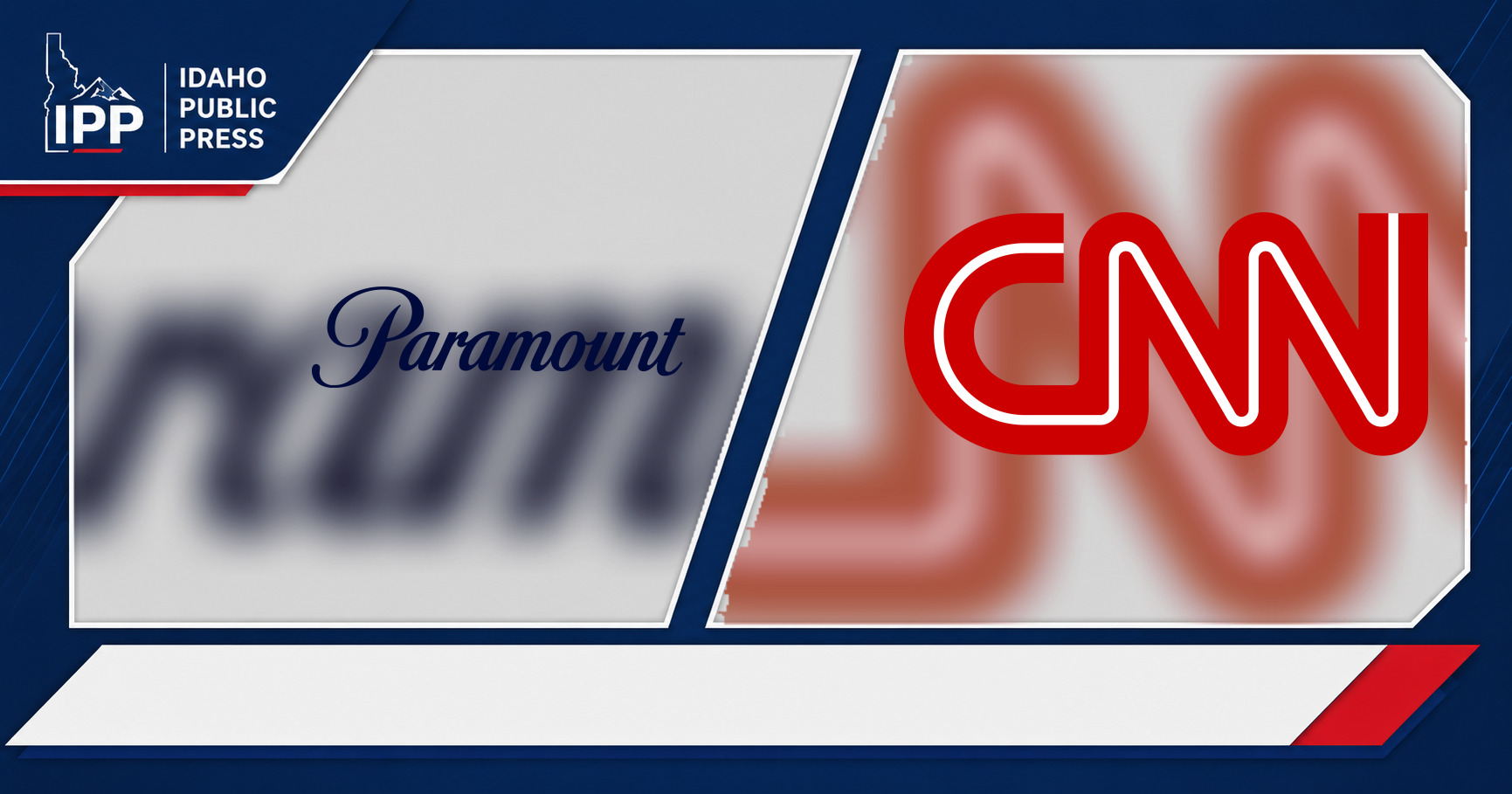 Paramount and CNN featured editorial graphic
